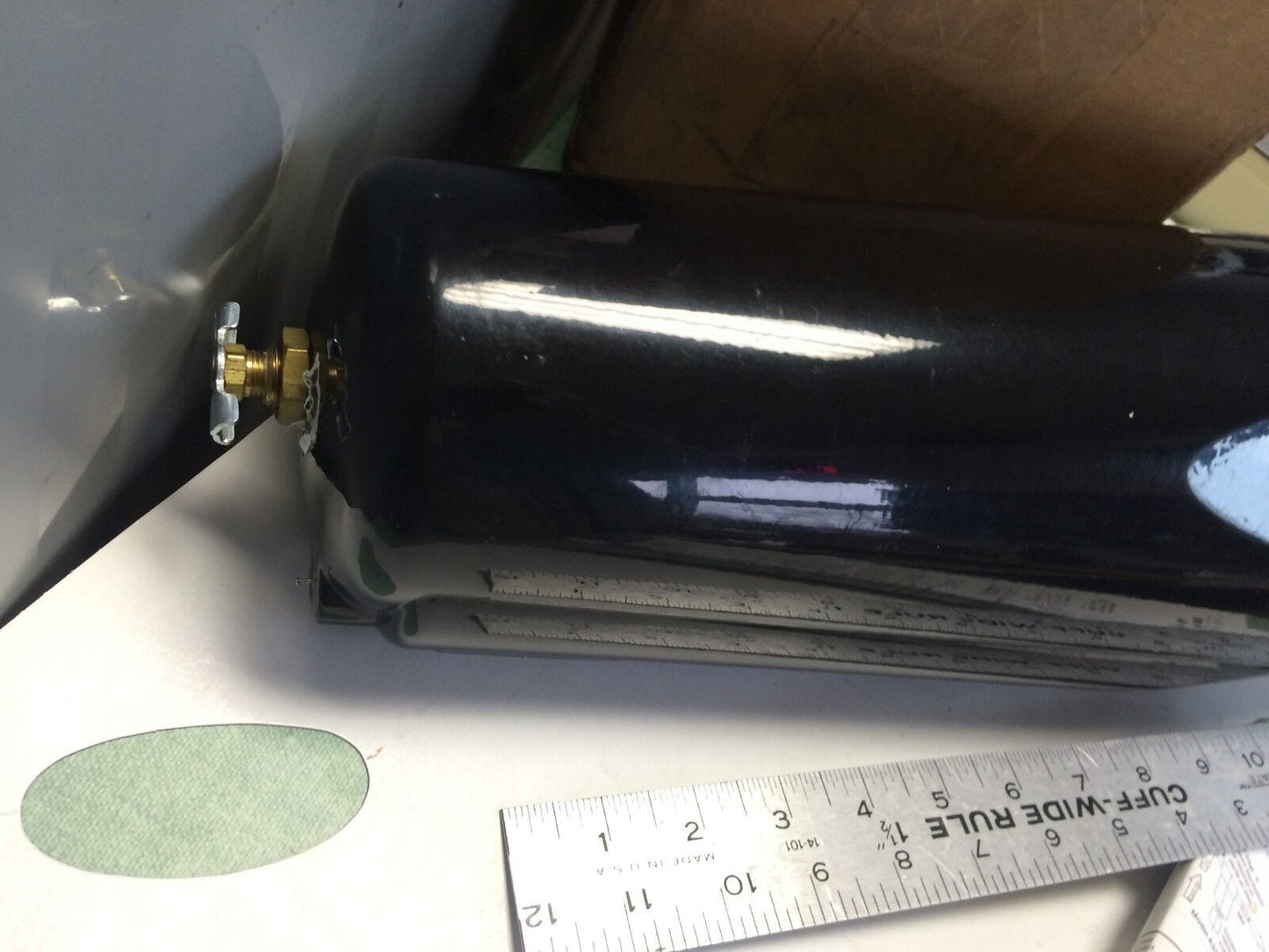 New1 1/2" Npt Parker 8312N-1A2-Bx Pneumatic Air/Gas Inline Filter,4/200-35-Bx,Bp