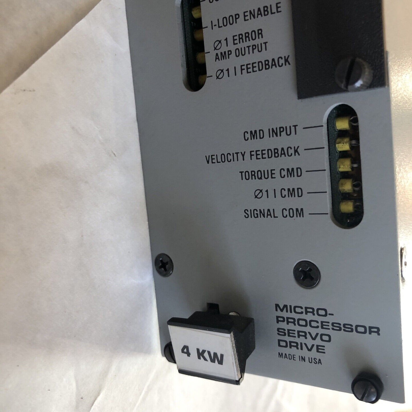 Cleveland Cmc 53004M000008,44520101 Micro Processor Servo Drive,4Kw,Bg