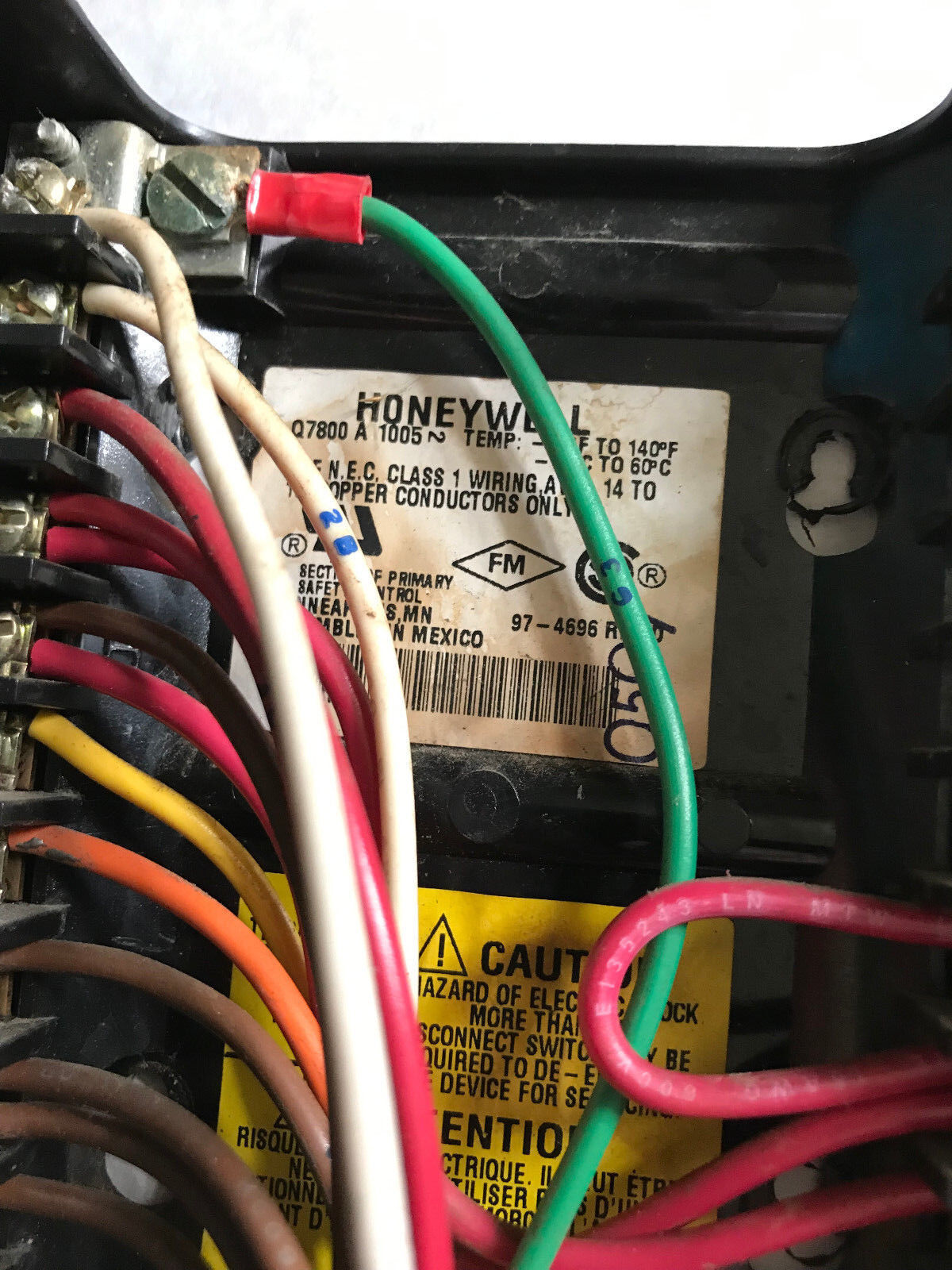 Set Honeywell Rm7840 L 1018 Burner Control,St7800a1005,R7849a1023,Q7800a1005,Er