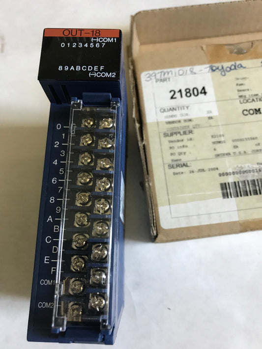 New Toyopuc Out-18 Thk-2753 Pc2j Plc Output Modules 24Vdc,Out-18,Ae