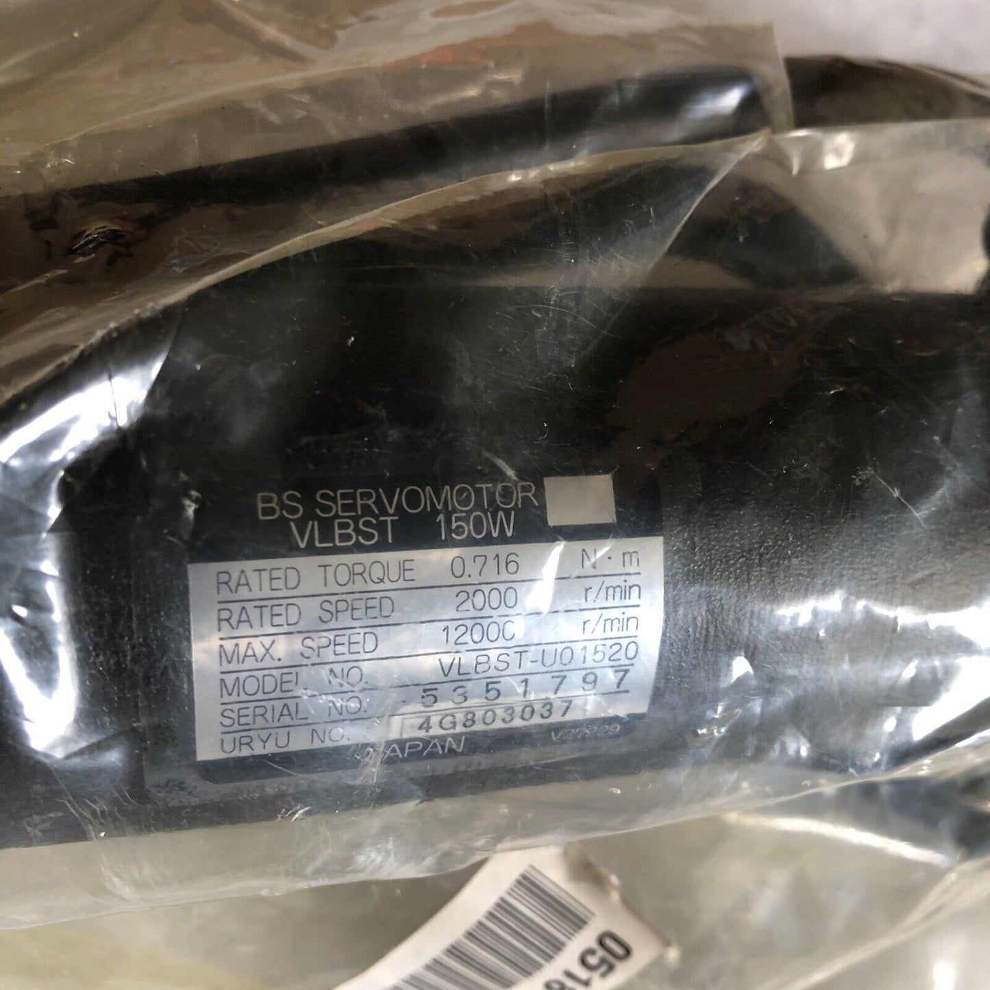 Uryu Unr-F050-630N,Tm-085,Vlbst-U01520 Nut Runner,Cal850,Bs Vlbst Servo Motor,Td