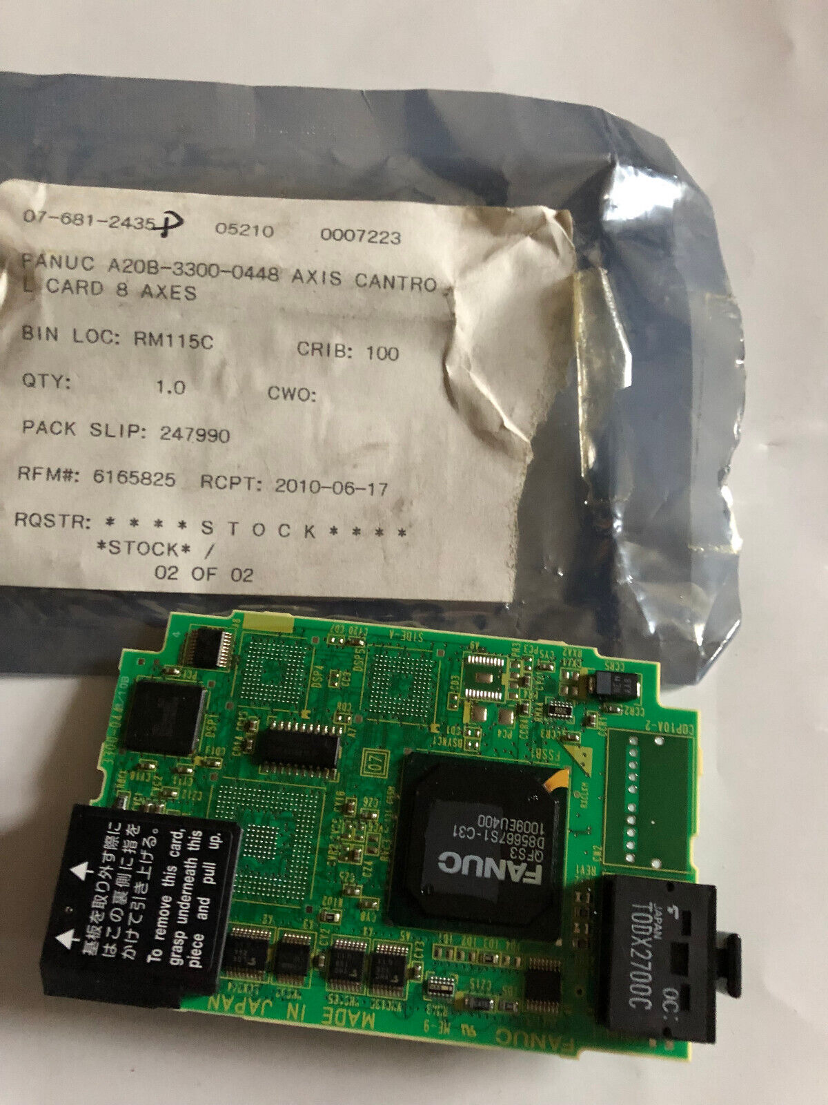 New Fanuc A350-3300-T448/07 Memory Module Board,3300-044 3300-0448/10B,Eb