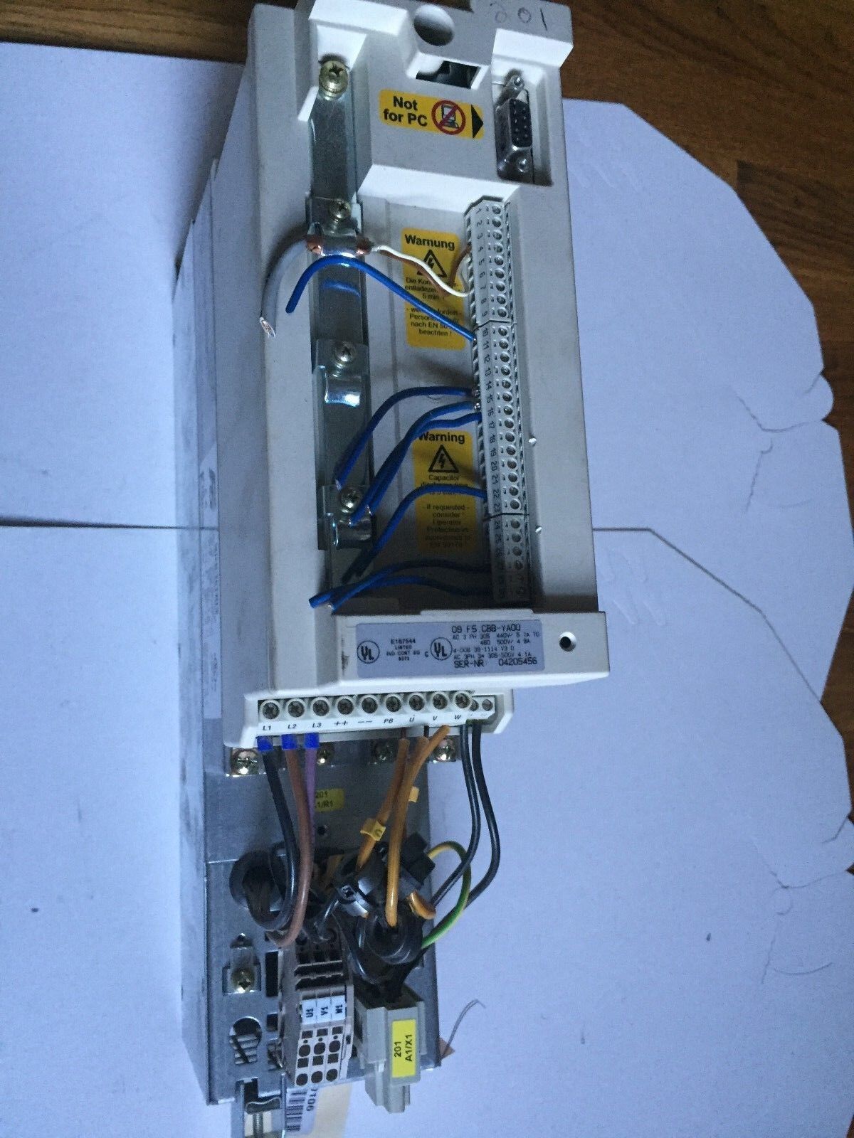 Keb 09.F5.Cbb-Ya00,10.E5.T60-A071 Combivert,Keb 09.F5.Cbb-Yaoo,2.8Kva,3Ph,Tj,Ap