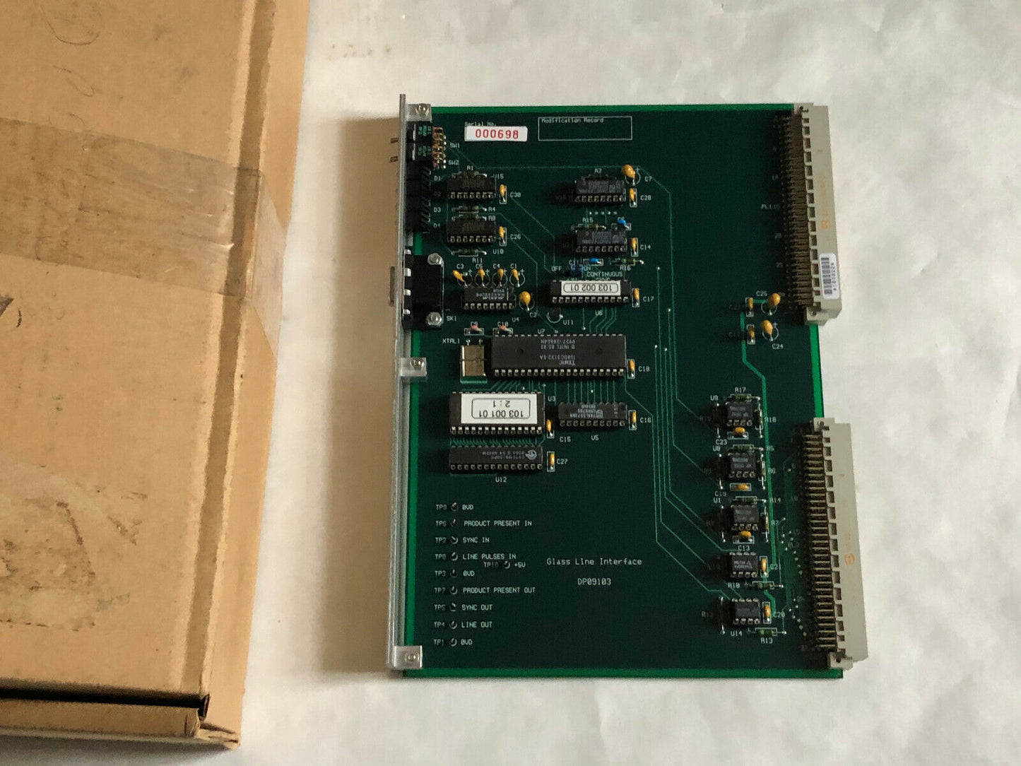 New Image Automation Aw 9003 Dp09103 Glass Line Plant Interface Plant,Sj