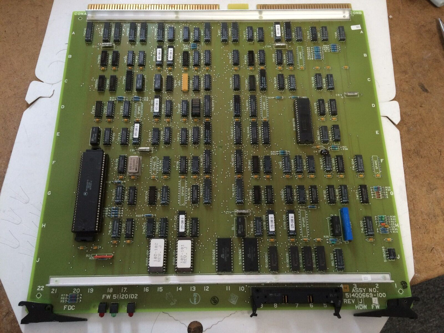 Honeywell Fw 51120102  Pc Board Fdd Pwa 51400669-100,Cg