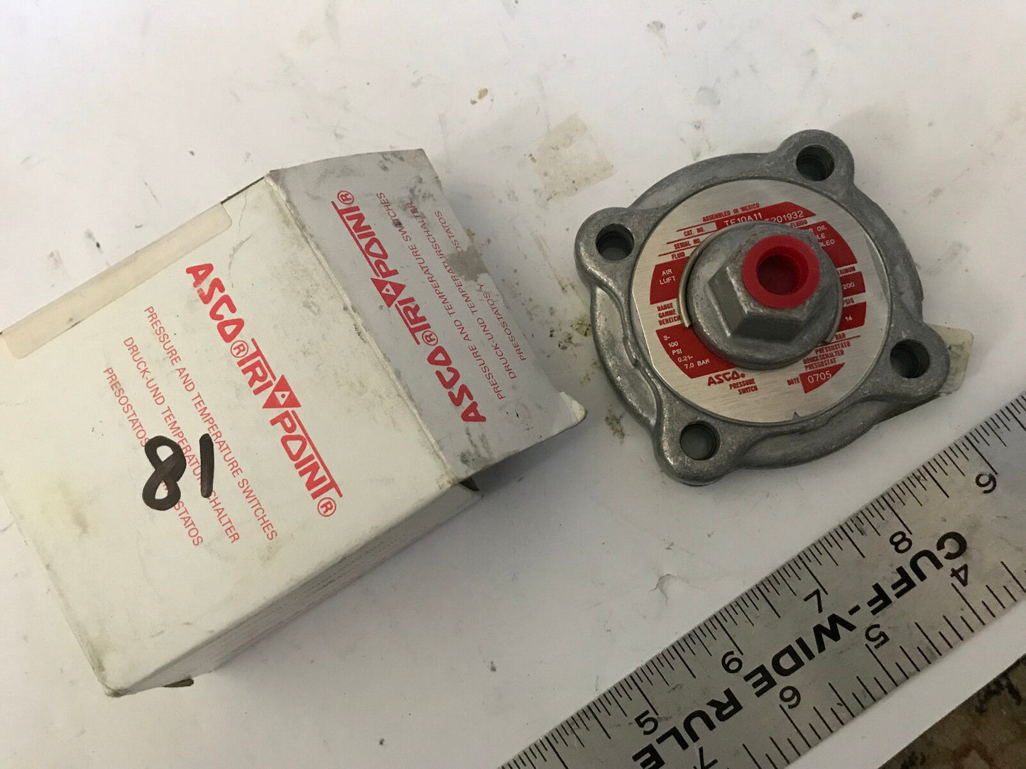 New Asco Tf10a11-T201932 Tri Point,Tf10a11 Temperature Switch T201932,Em