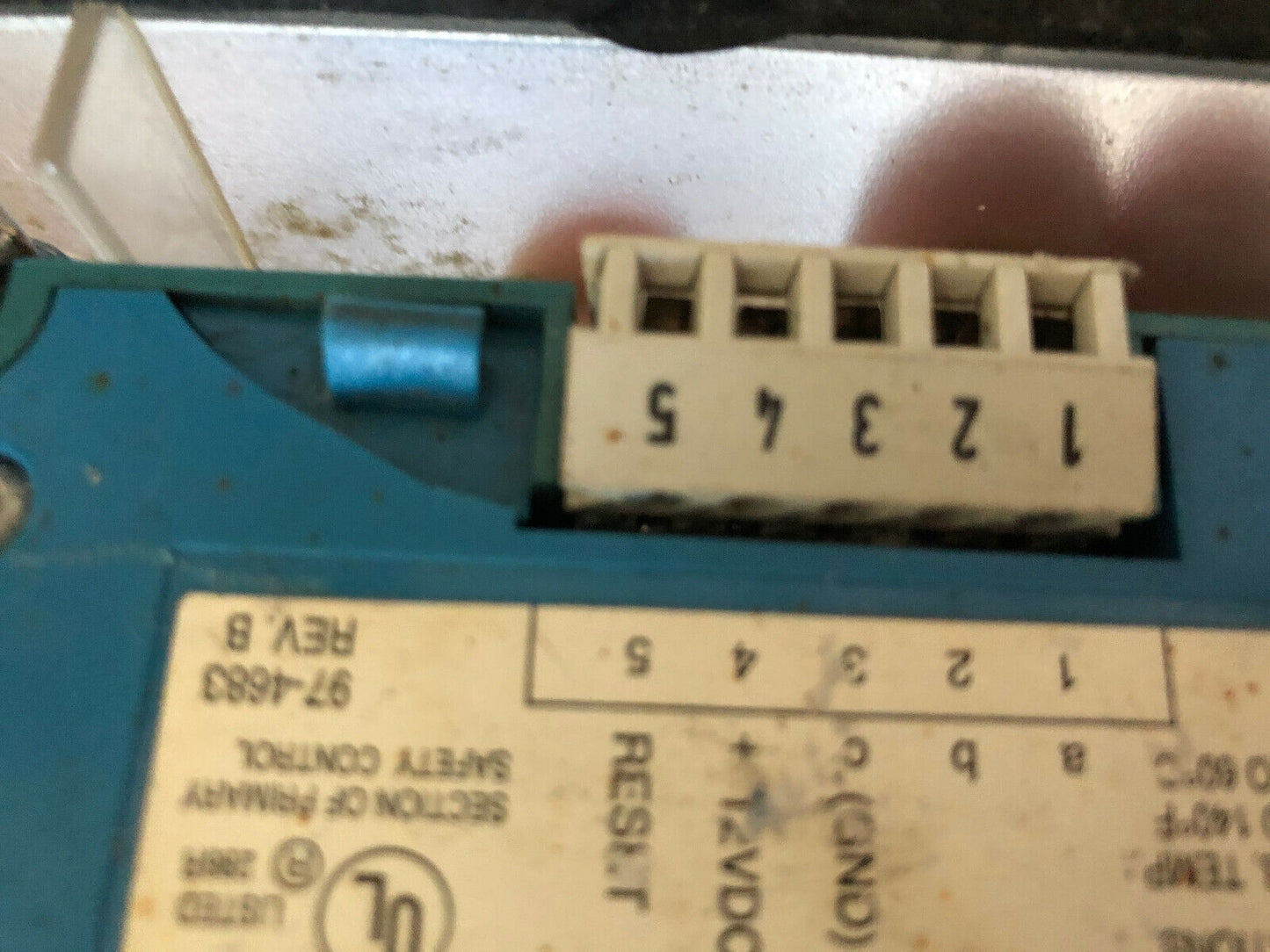 Honeywell S7800a1001 Burner Keyboard Display Module English (Holder Damaged),Eb