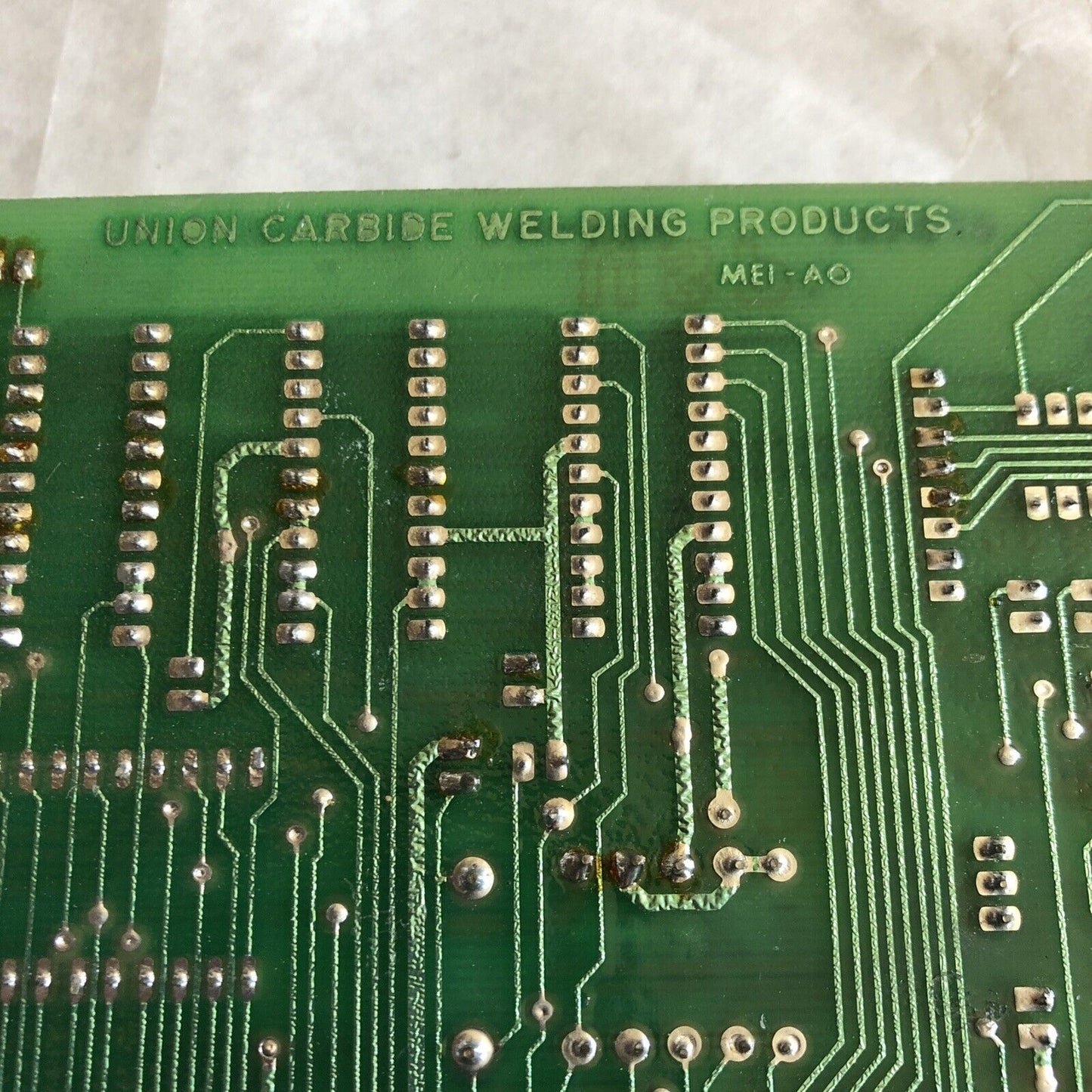 Union 675437 Union Carbide Welding Board For Standard Mig Welding Interface,Ea