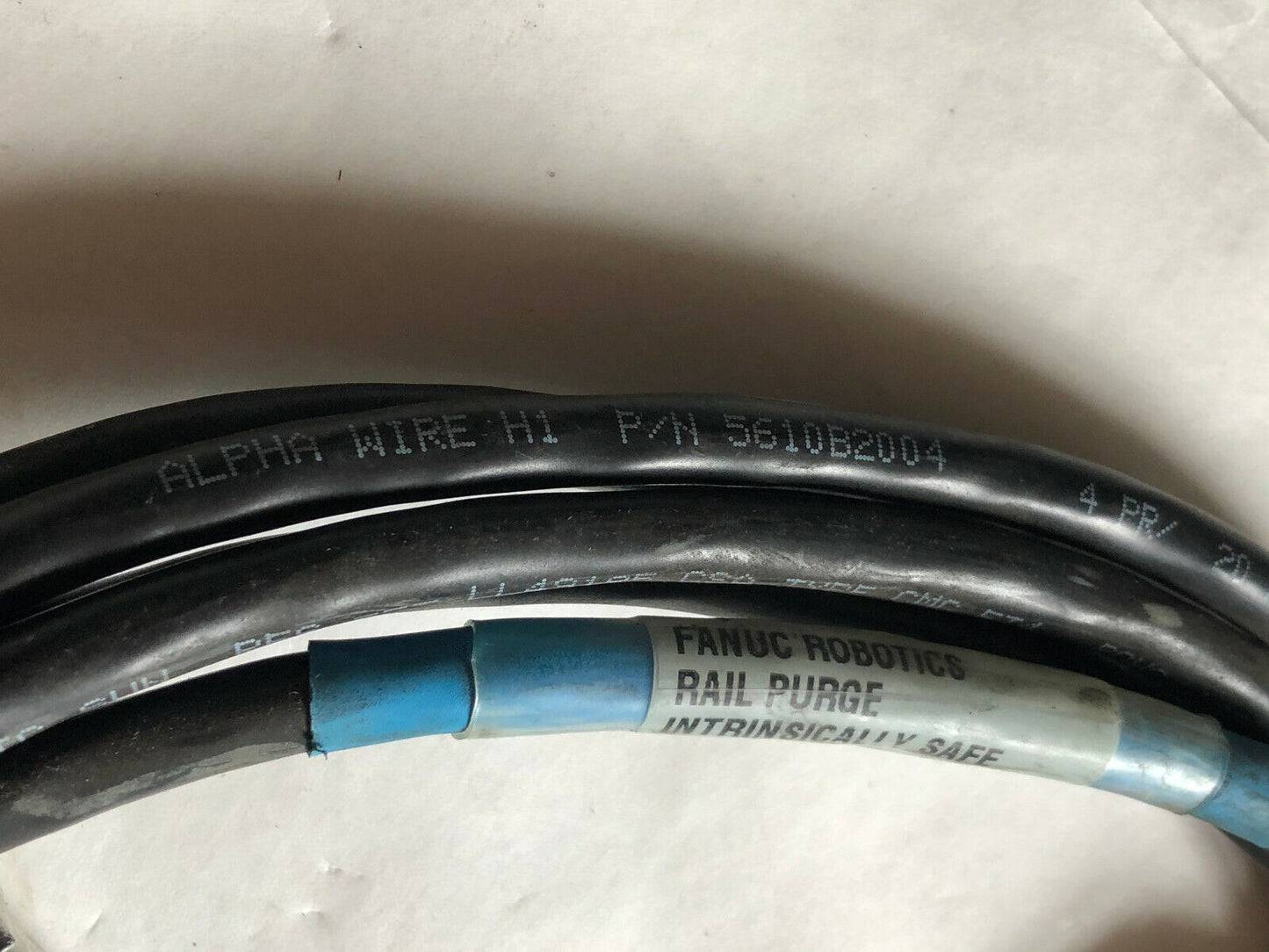 New Fanuc Ee-4696-248-004 Po#440645 Plc Servo Rail Purge Intrinsically Cable,Bp