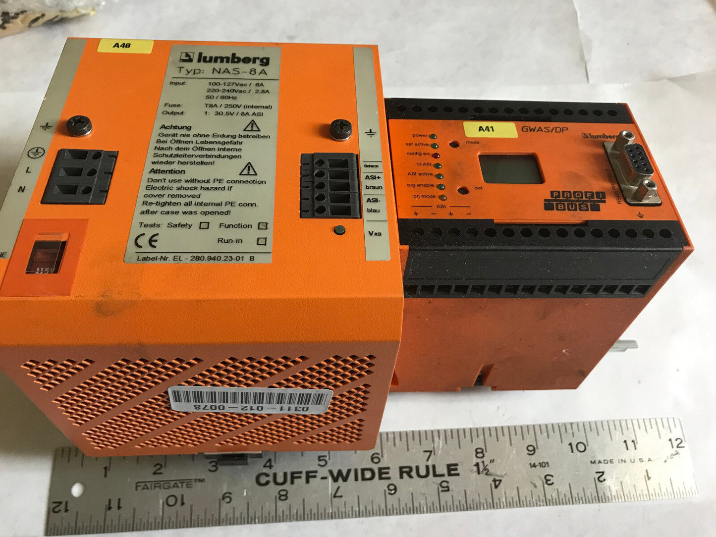 Lumberg Nas-8A,Lumberg Ew-120, Gwas/Dp & Nas-8A Profi Bus & Power Supply,Eq