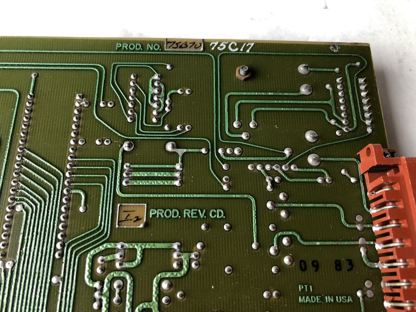 Uticor Technology Weld Iii Circuit Board Prod No 75B70 75C17,60B05-9,Fbs06411,Ha