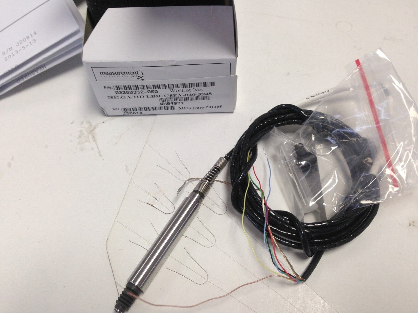 Measurement Ga Hd Lbb-375-Pa-040-3948 Meas 03350352-000 Linear Transducer,Tl