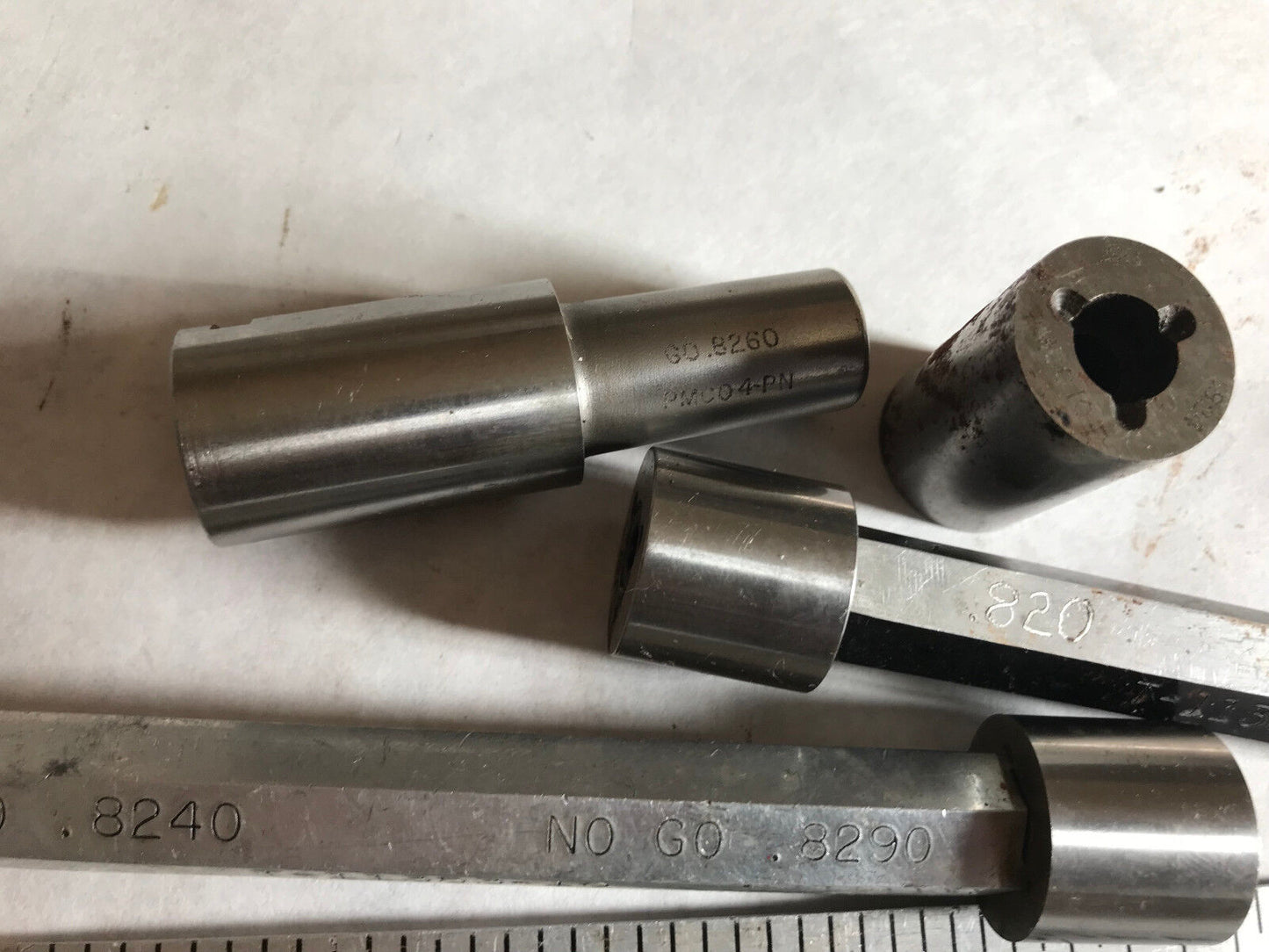 The Pipe Machinery Go No Go Plug Gauge Inspection Gage .8290 .820 .824 .8260,Ag