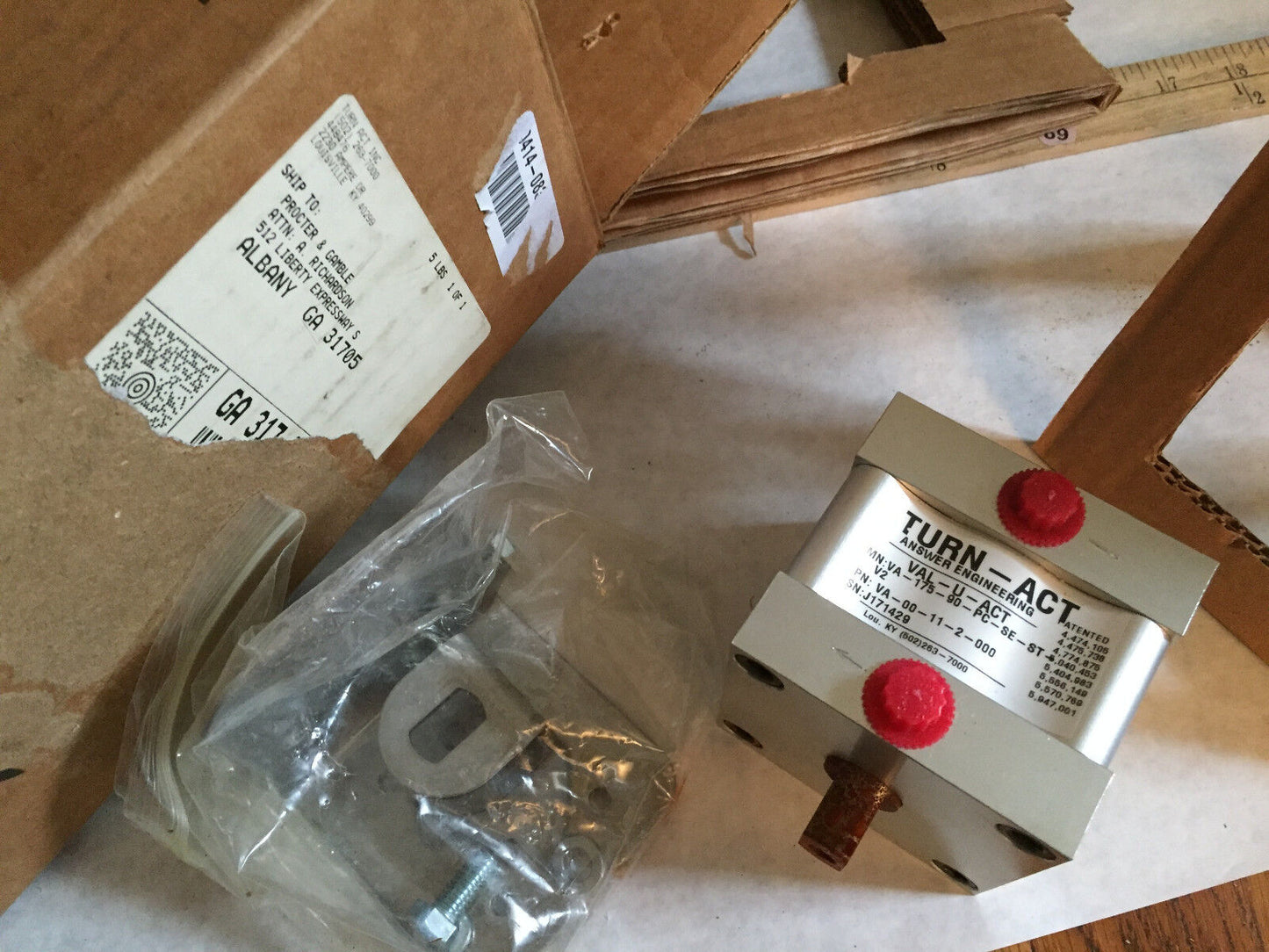 New Answer Val-U-Act,Turn-Act,Va001120,Va-175-90-Pc-Se-St-V2,3Way Actuator,Cz