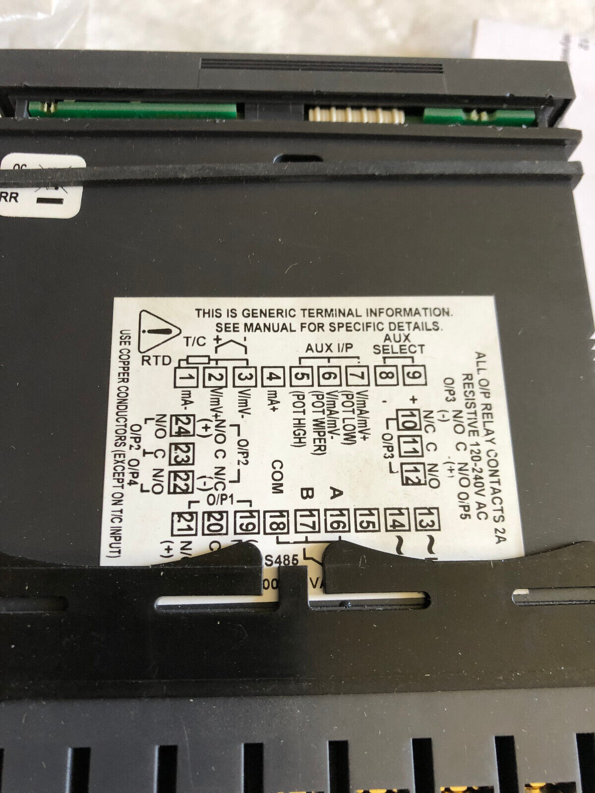 New Honeywell Dc170221101220 Micro-Pro Universal Digital Controller,Ed