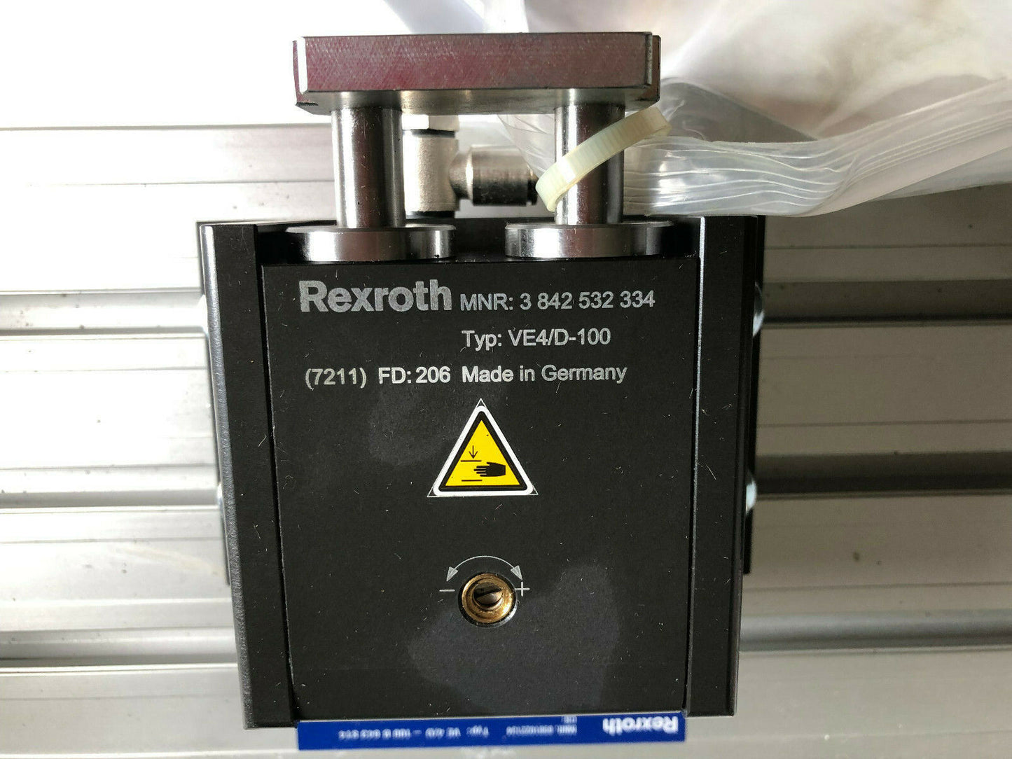 New Rexroth Ve4/D-100 B 643 St4,3 842 532 334 Pneumatic Linear Stop Gate,Sk