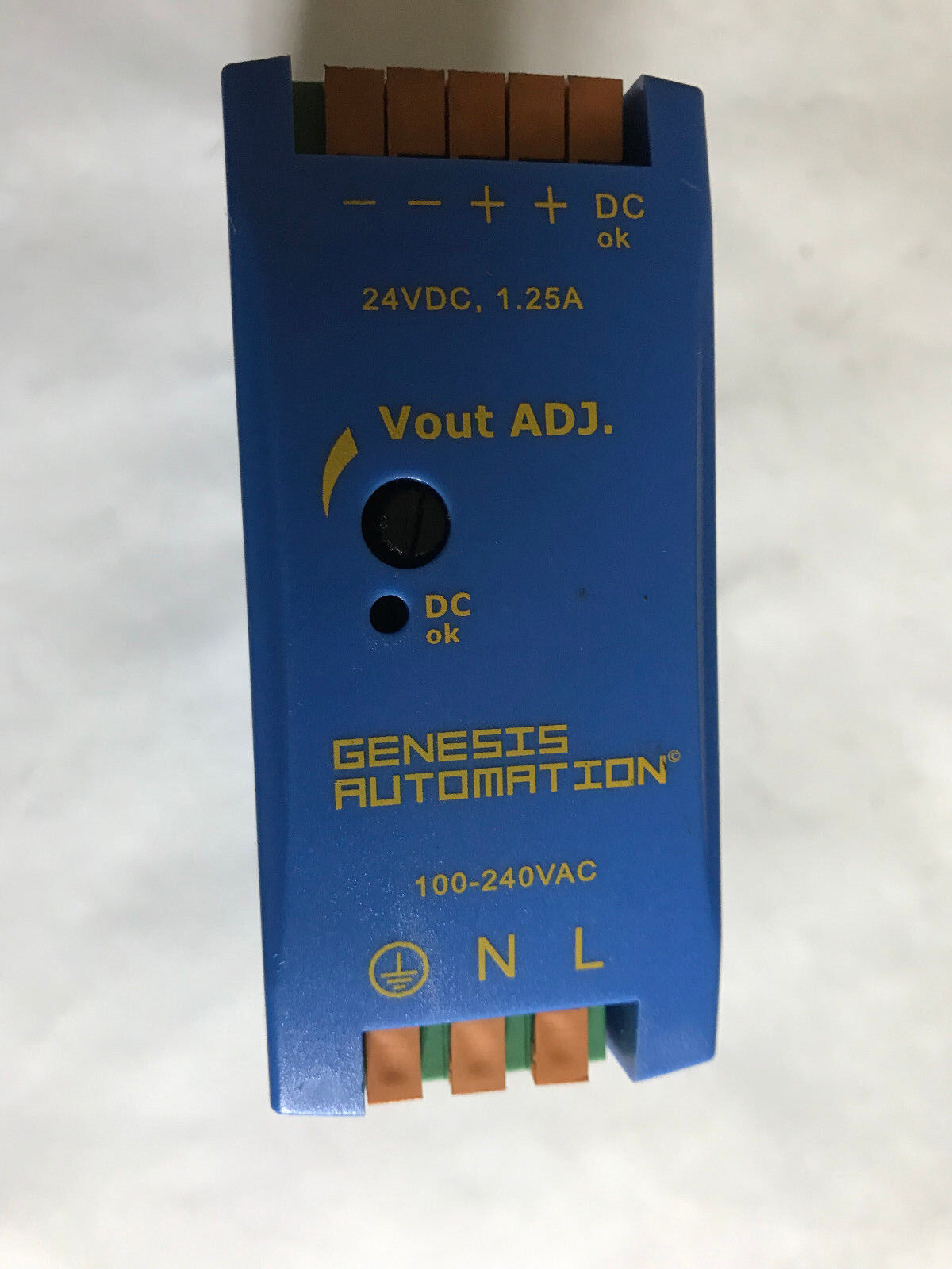 New Genesis Automation Gda30-24,24V Dc Power Supply (Input: 100-240Vac 63Hz),Er