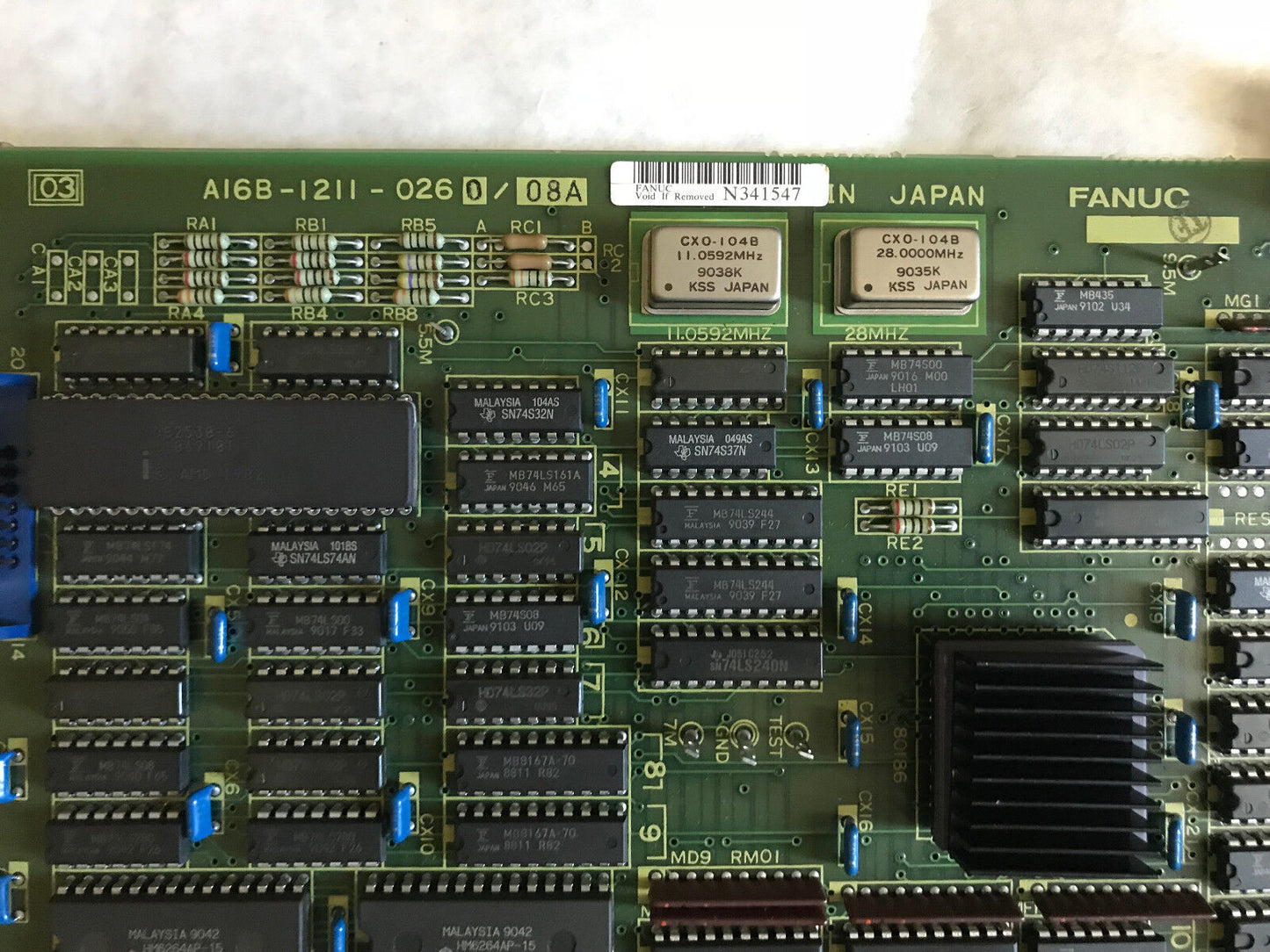 Fanuc A16b-1211-0260/08A,A16b-1211-0260 Mmc Interface Control Board,A16b1211,Ee