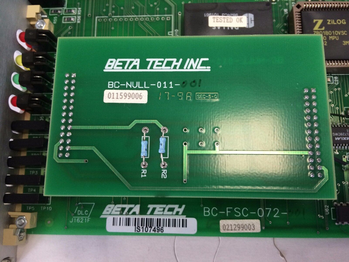 Beta Tech Bc-Fsc-072, Bc-Fsc-072-001,Bc-Nvll-011 001 Spindle Module, Cw