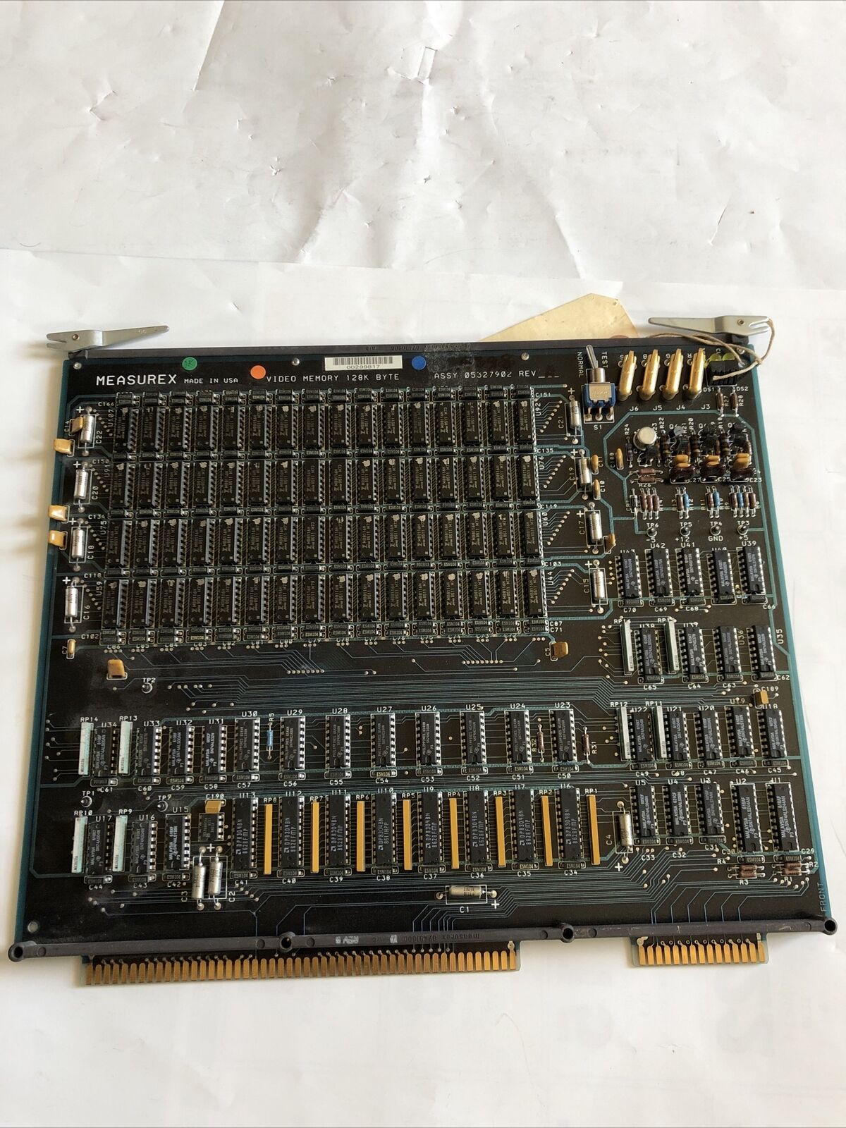 Measurex 05327902 Pcb Board Assy No 05327902 Video Memory 128K Byte,Ax,Ad