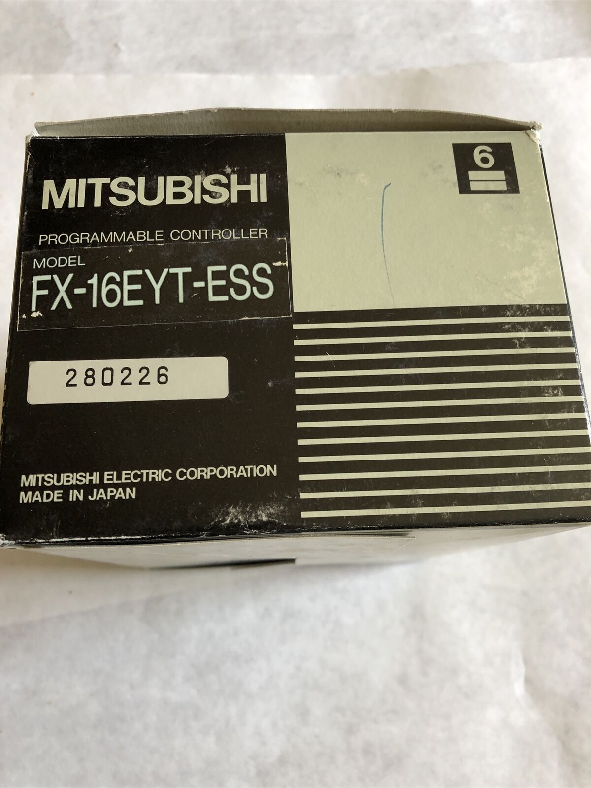 New Mitsubishi Fx-16Eyt-Ess,Fx-16Eyt Output Module 0.5A 5-30Vdc,Sl