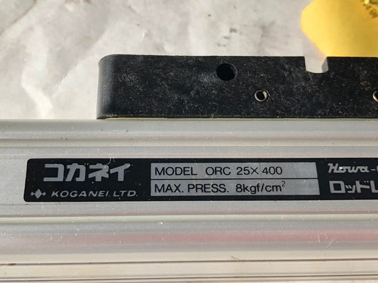 Origa Orca 25X400,Koganei Orc25x400 Pneumatic Linear Actuator,400Mm Travel,Br