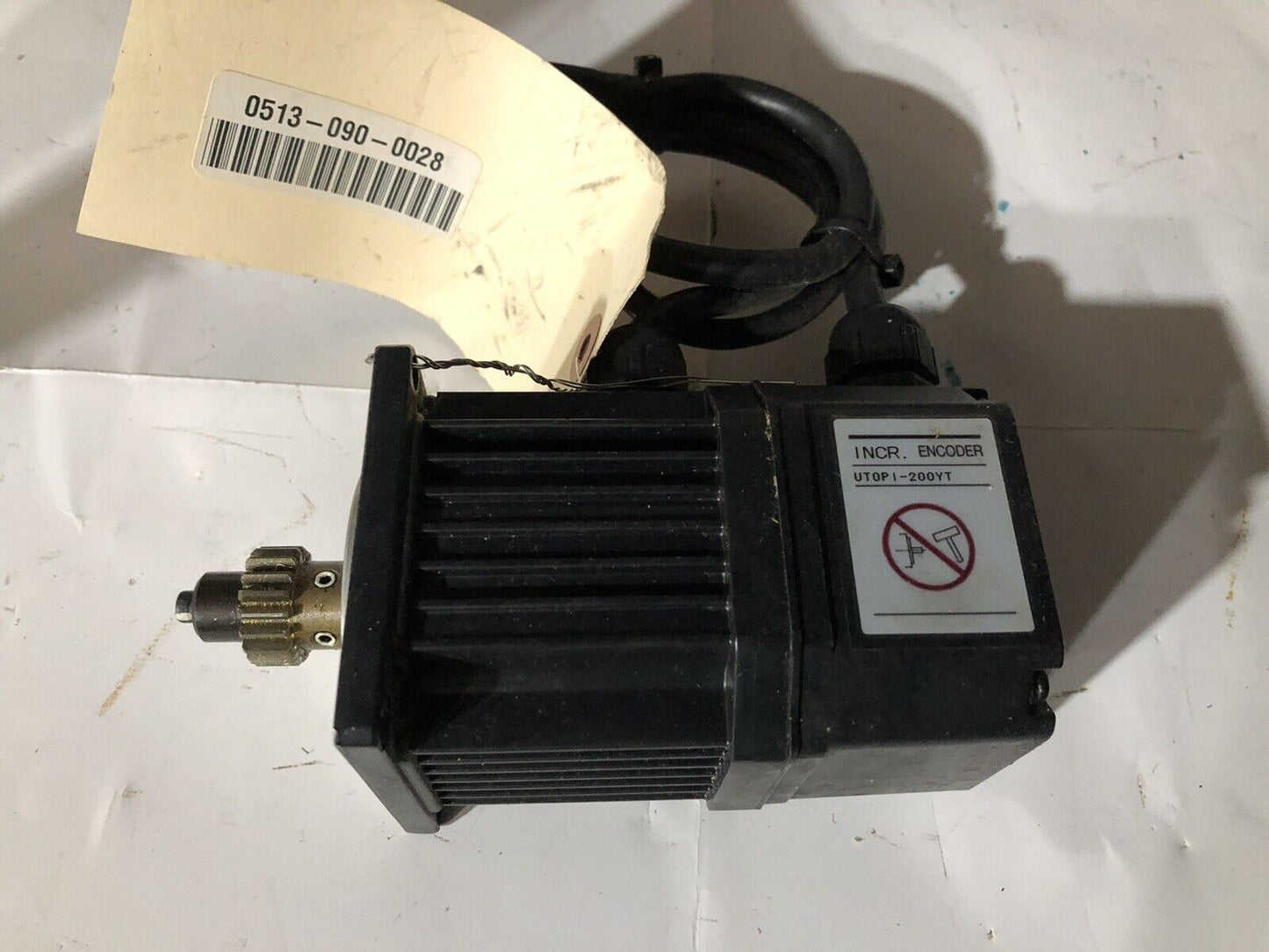 Yaskawa Electric Usarem-A5cfj13 Ac Servo Motor, 50 Watts,To
