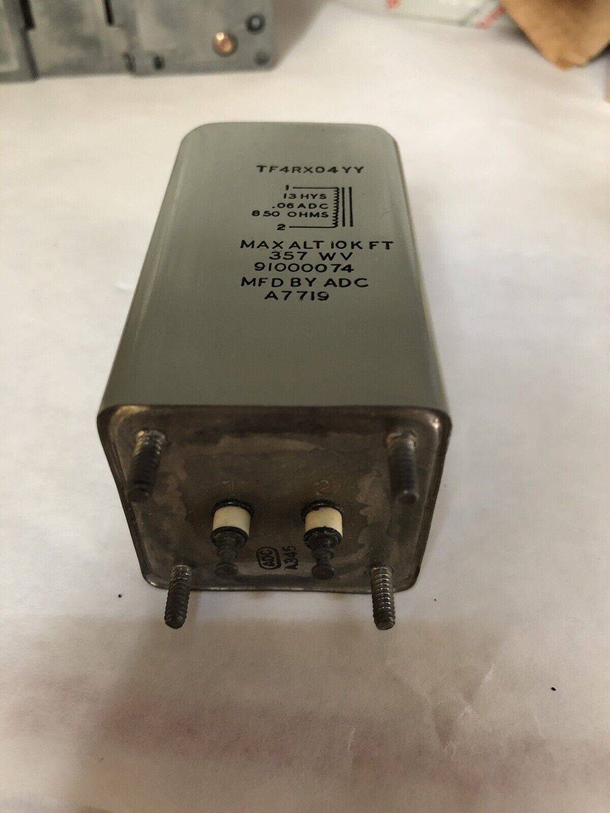 New Fairchild Space Tf4rx04yy Vintage Reactor Relay A7719  91000074 357 Wv,Dd