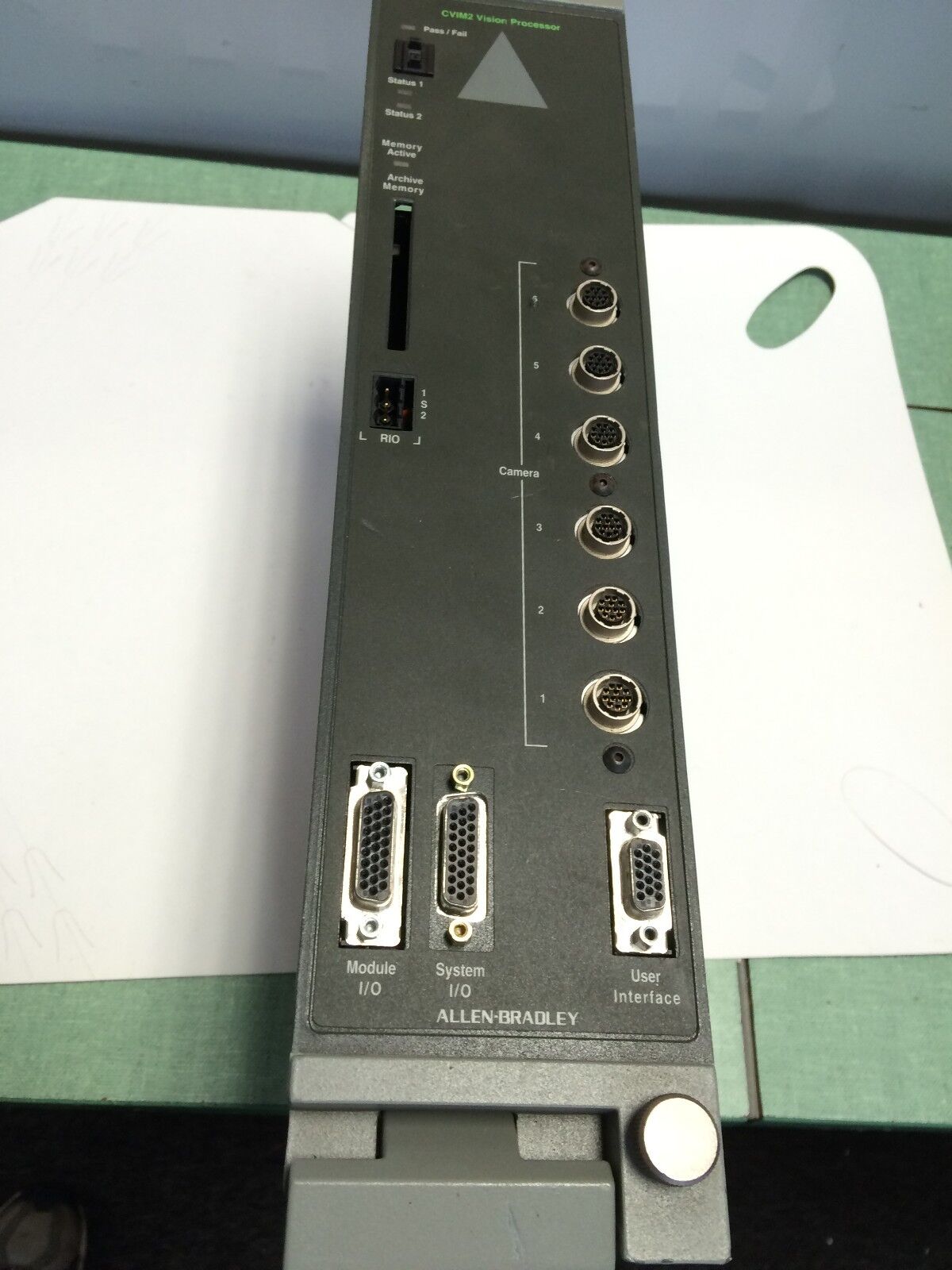 Allen Bradley Cvim2 Vision Input Processor 9Amp 24Vdc,A-B 5370-Cvim2bc,Bv