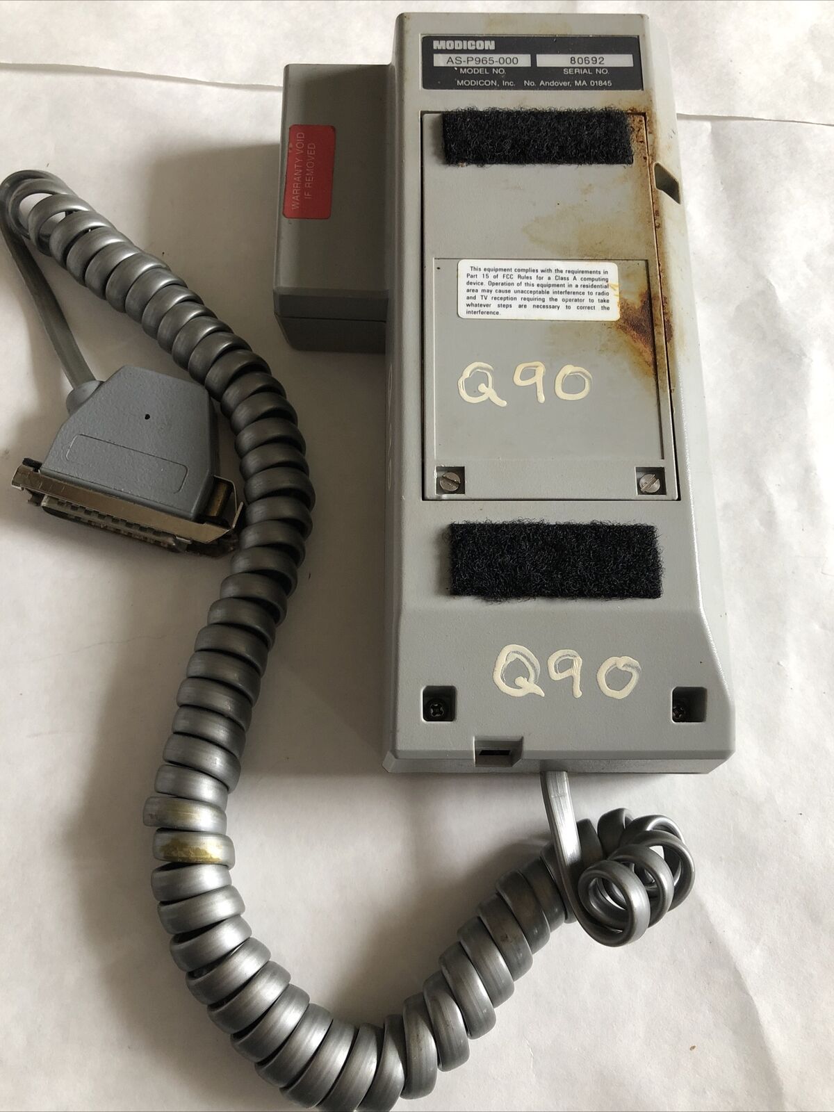 Modicon P965,As-P965-000 Data Access Keypad Terminal Teach Pendant,Dj,Fg