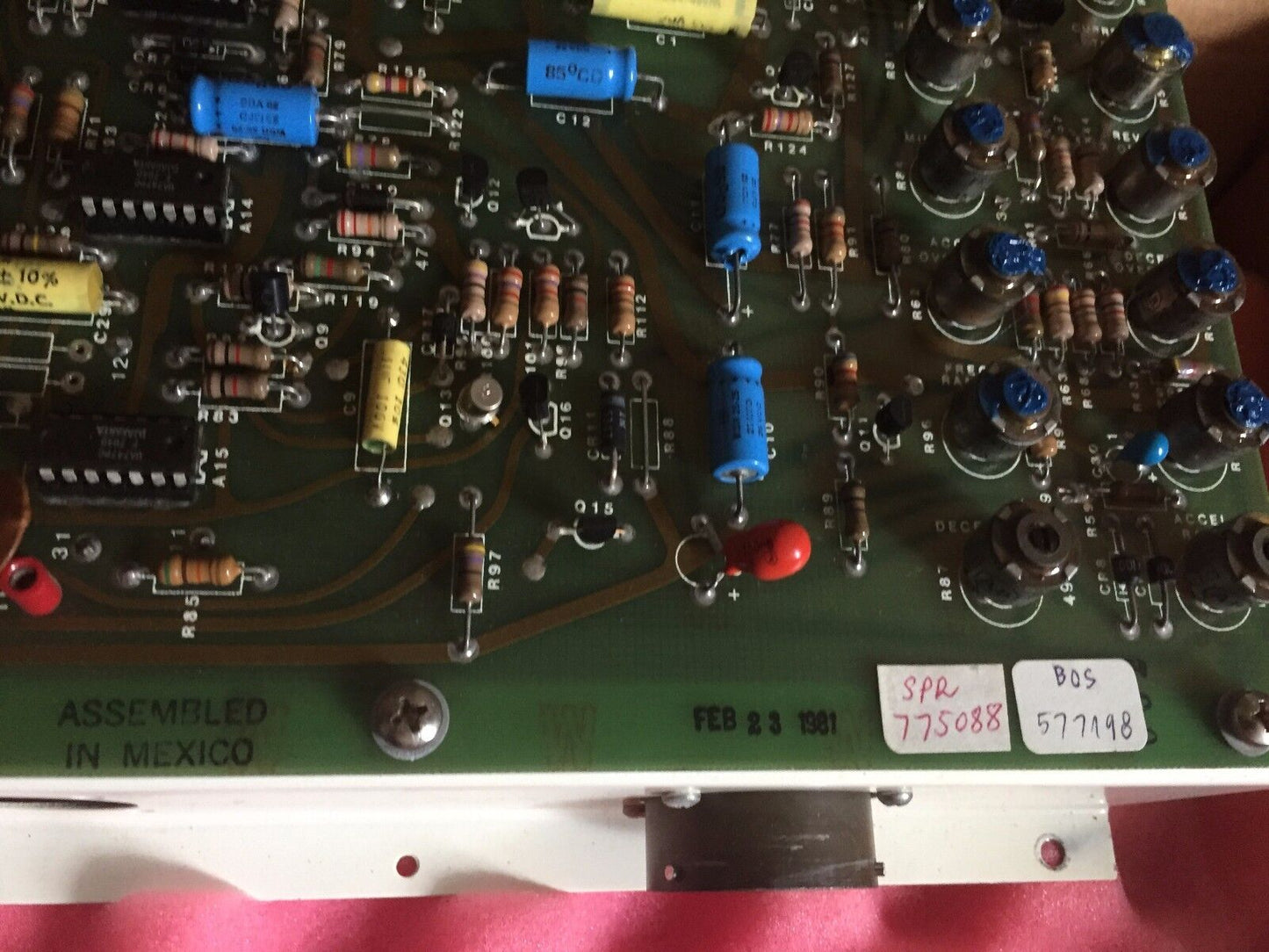Pti Controls 50512-13 T,D/S/N 4091-899D81,50512-13 T,Spr 775088,Bos 577198,Ea