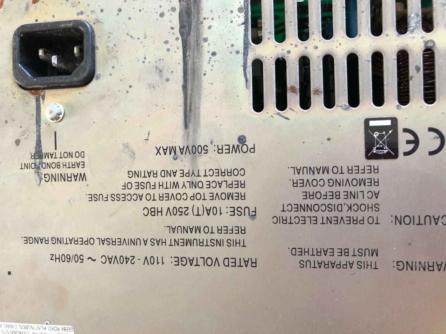 Thurlby Thandar Ex354rd Dual Power Supply 280W,500Va,Tk