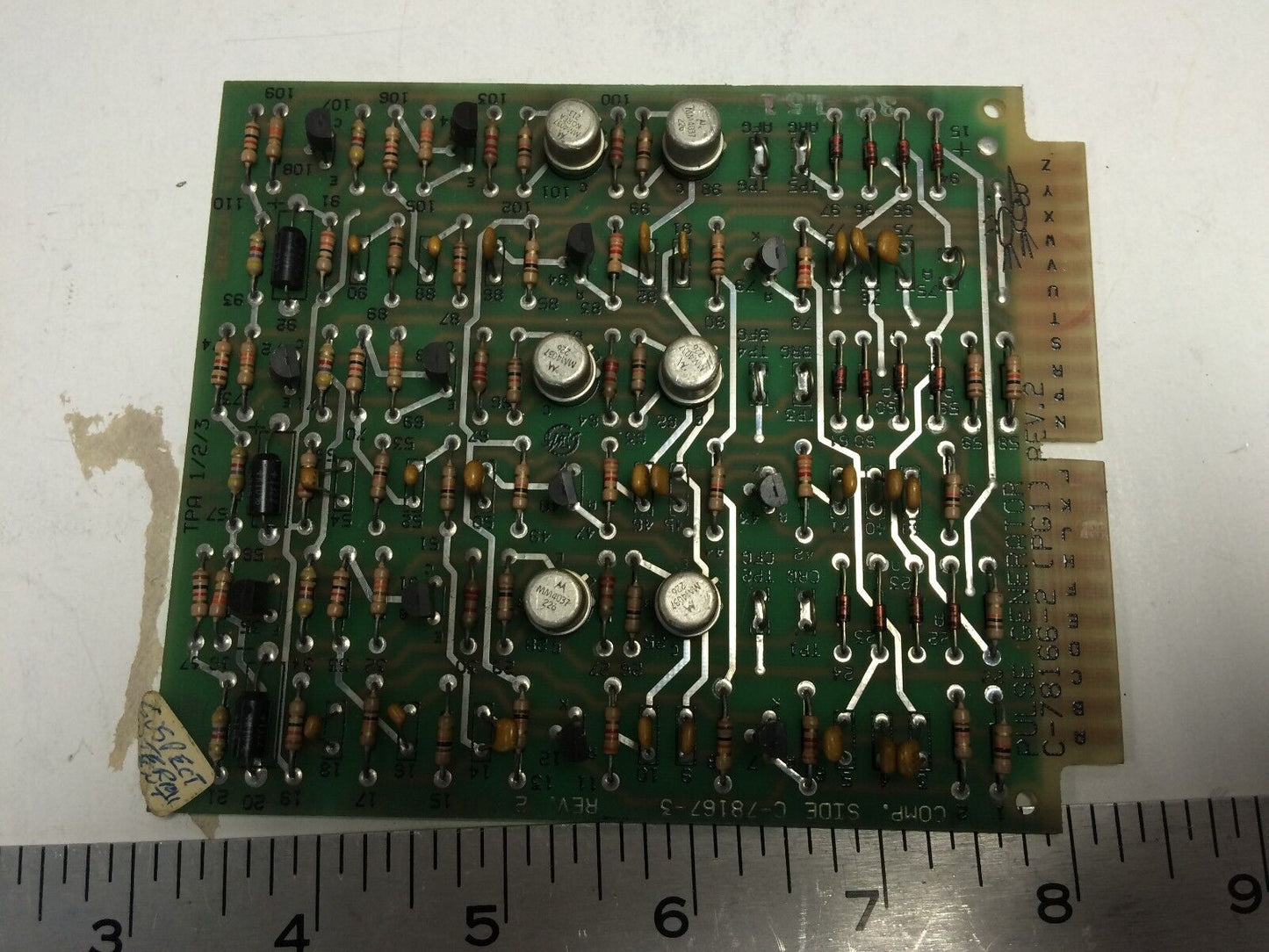 Kollmorgen C-78166-2 (Pg1) Rev 2 Pulse Generator, C-78167-3 Rev.2 Board,Cg