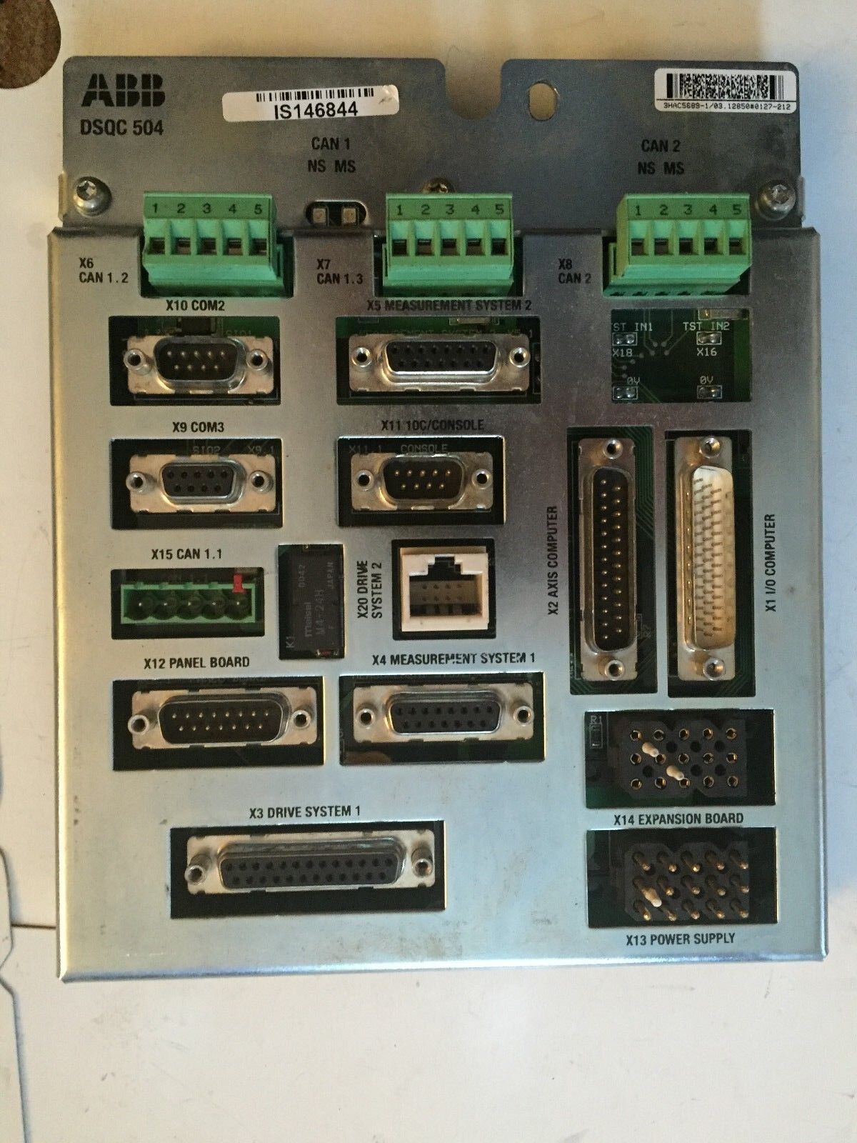 Abb Dsqc504,Abb 3Hac 4158-1/04,93-41-08 Base,Dsqc 504,3Hac5689-1/03.12850,Dd