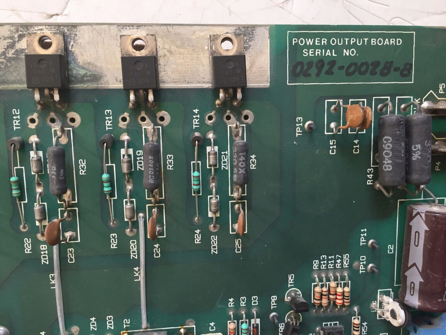 Ameritherm 003-0028-1 Rev.A Power Output Board 00300281,Bz