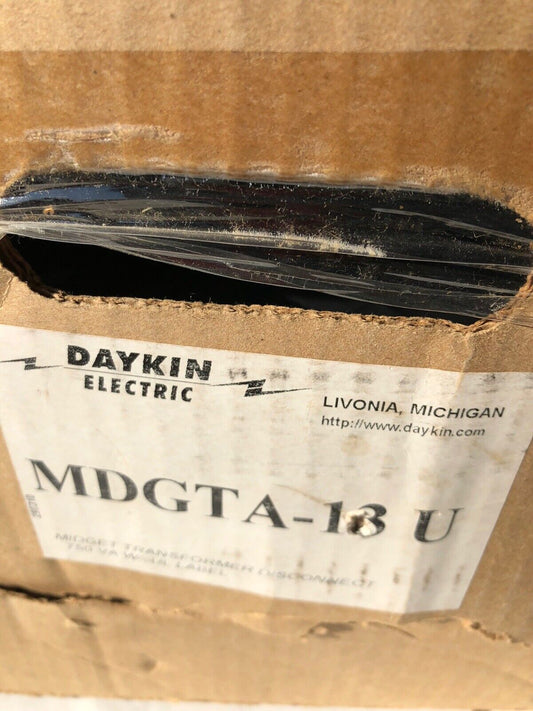 New Daykin  Mdgta-13U Transformer Disconnect 1Phase 480V 60Hz,Ad