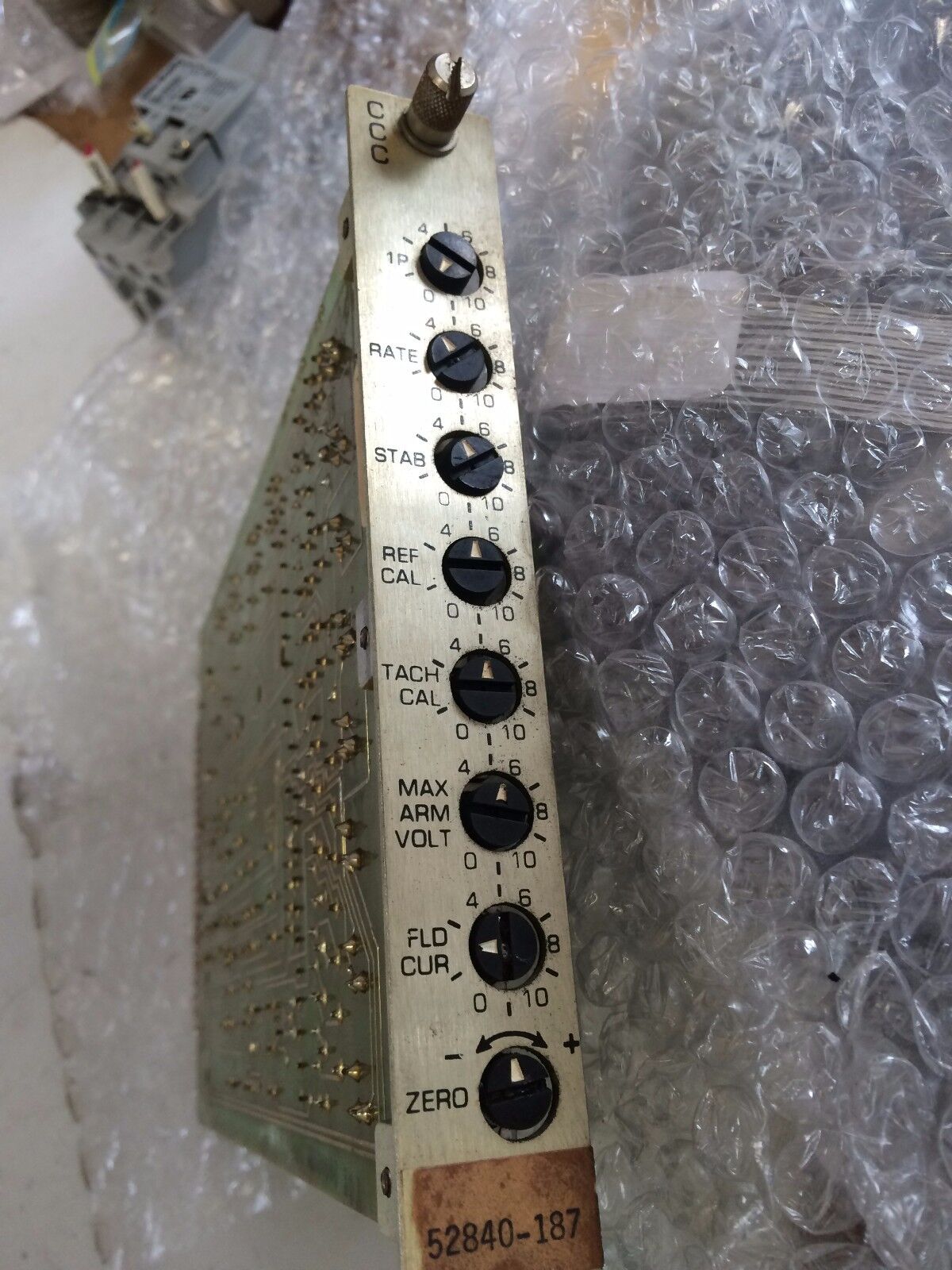 Reliance Electric 52840-187 Ccc Module/Circuit Board 0-52840,O-52840 ,Eb