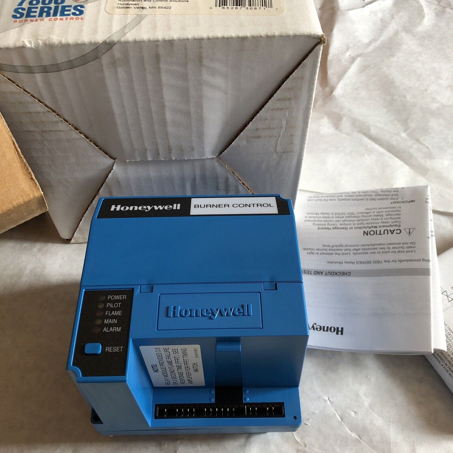 New Honeywell Ec7840 L 1014 Burner Control ,Honeywell Ec7840l 1014,Df