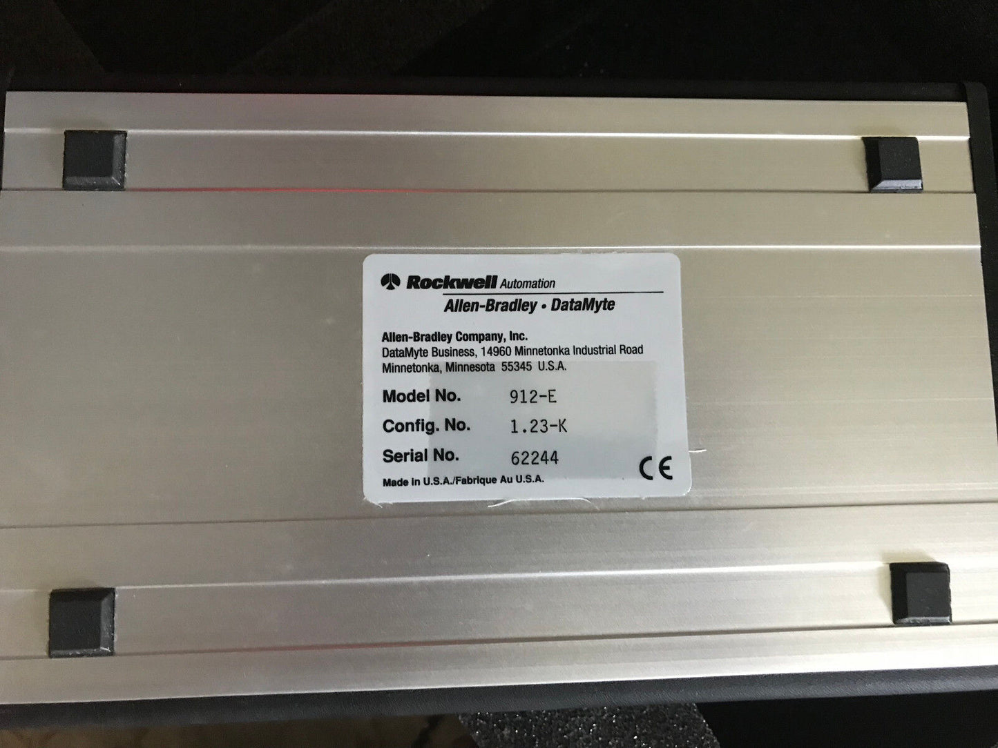 New Allen-Bradley Datamyte 9000,Allen Bradley 912-E Data Colletion System,Er