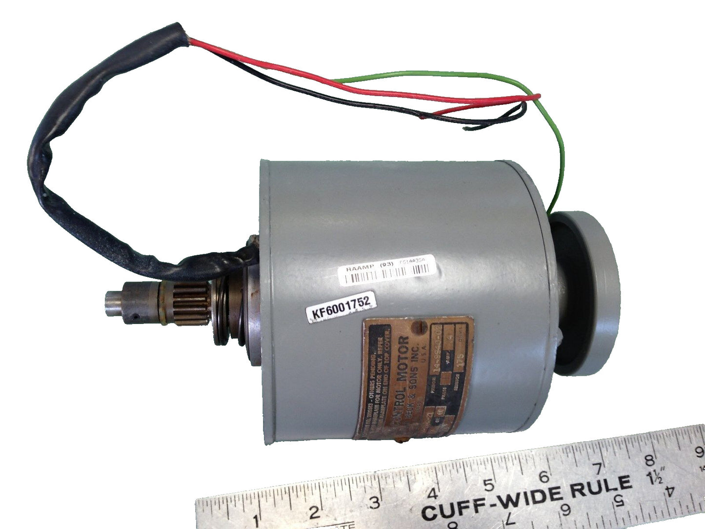 Beck 14-1740-21 Actuator Motor 14-9940-02,Beck Control Motor 14-1740-21,To
