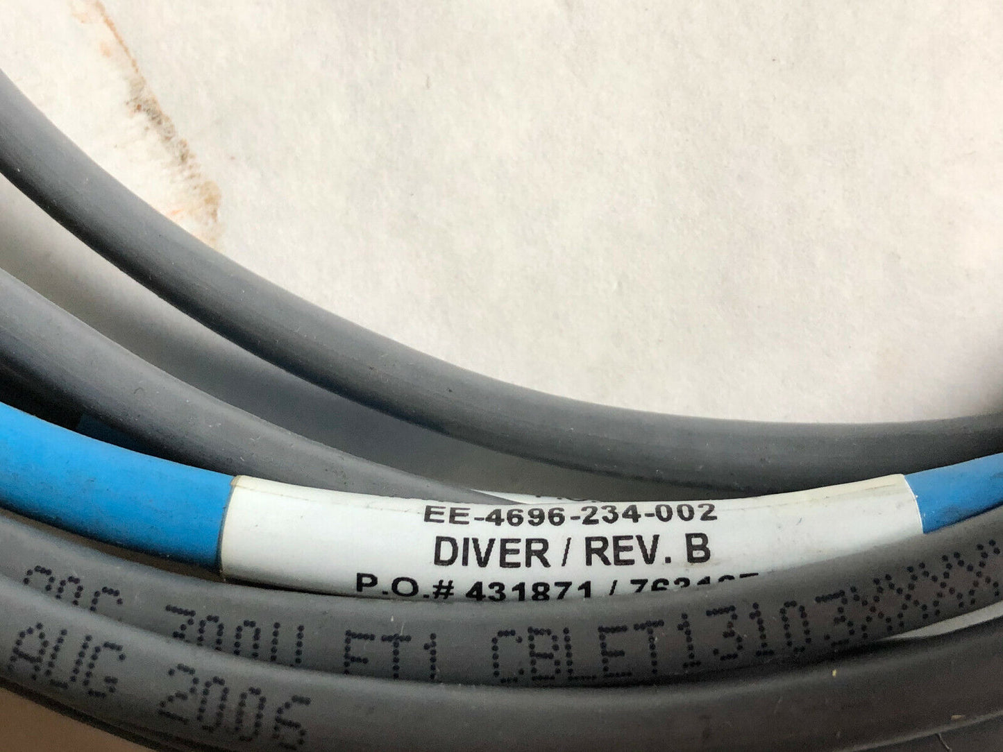 New Fanuc   Ee-4696-234-002 Po# 431871,T13103 Plc Servo Cable,Sm