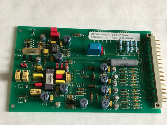 Rofin-Sinar 304-2/03.91,Rofin 581304,000441,Sinar 304-2L/03.91 580304 Board,An