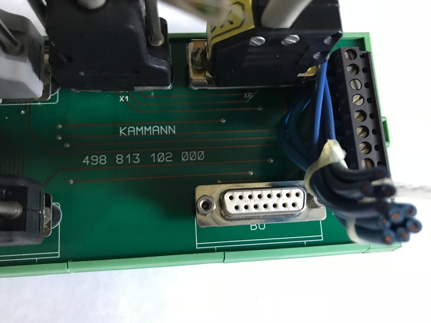 Phoenix Contact 498 813 102 000 ,Kammann Block 498 813 102 000 W/ Connector,Ab