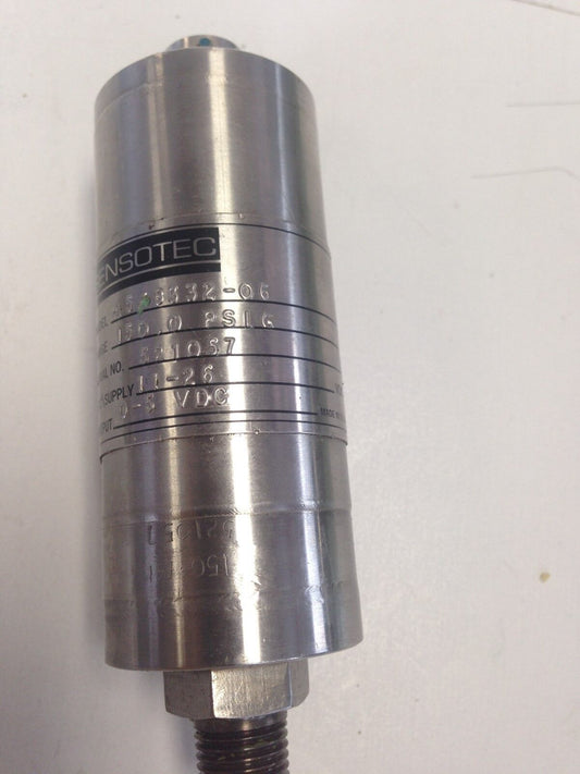 Sensotec A5/8332-06 Pressure Transmitter,Bl