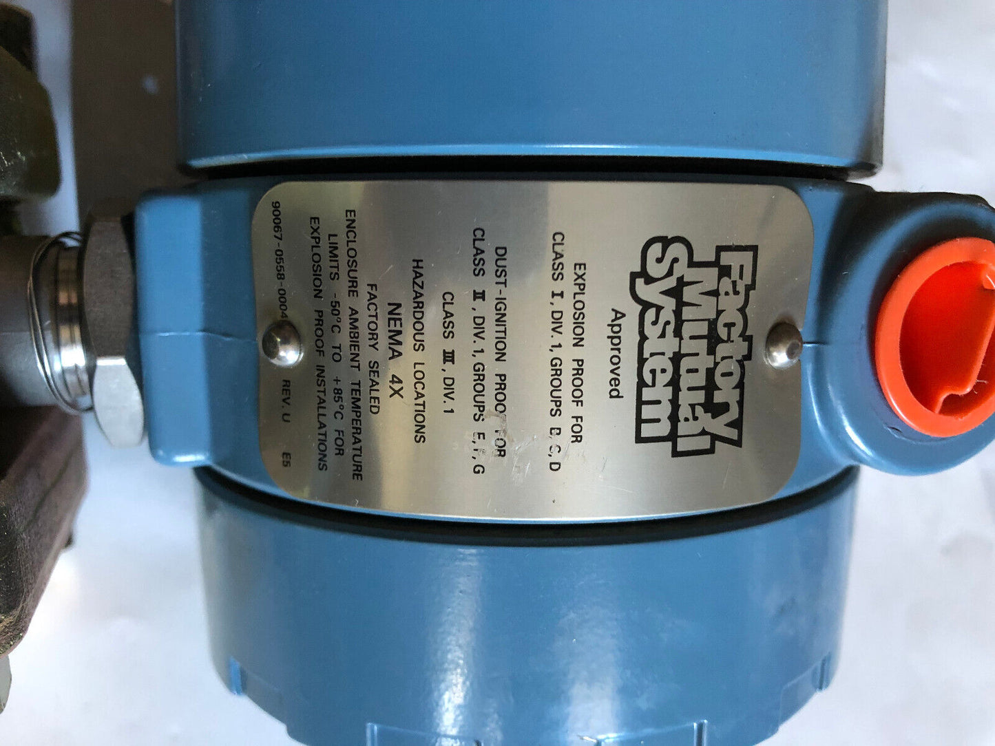 Rosemount 1151Gp6e1at0287b1 Alphaline Pressure Transmitter,1151Gp6e1ato287b1,Bn