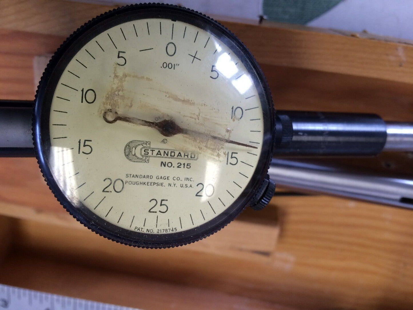 Rimat 1.722,C-550,G-13185 #4 Diameter Snap-Ring Gage,Datum Standard No. 215,Cl