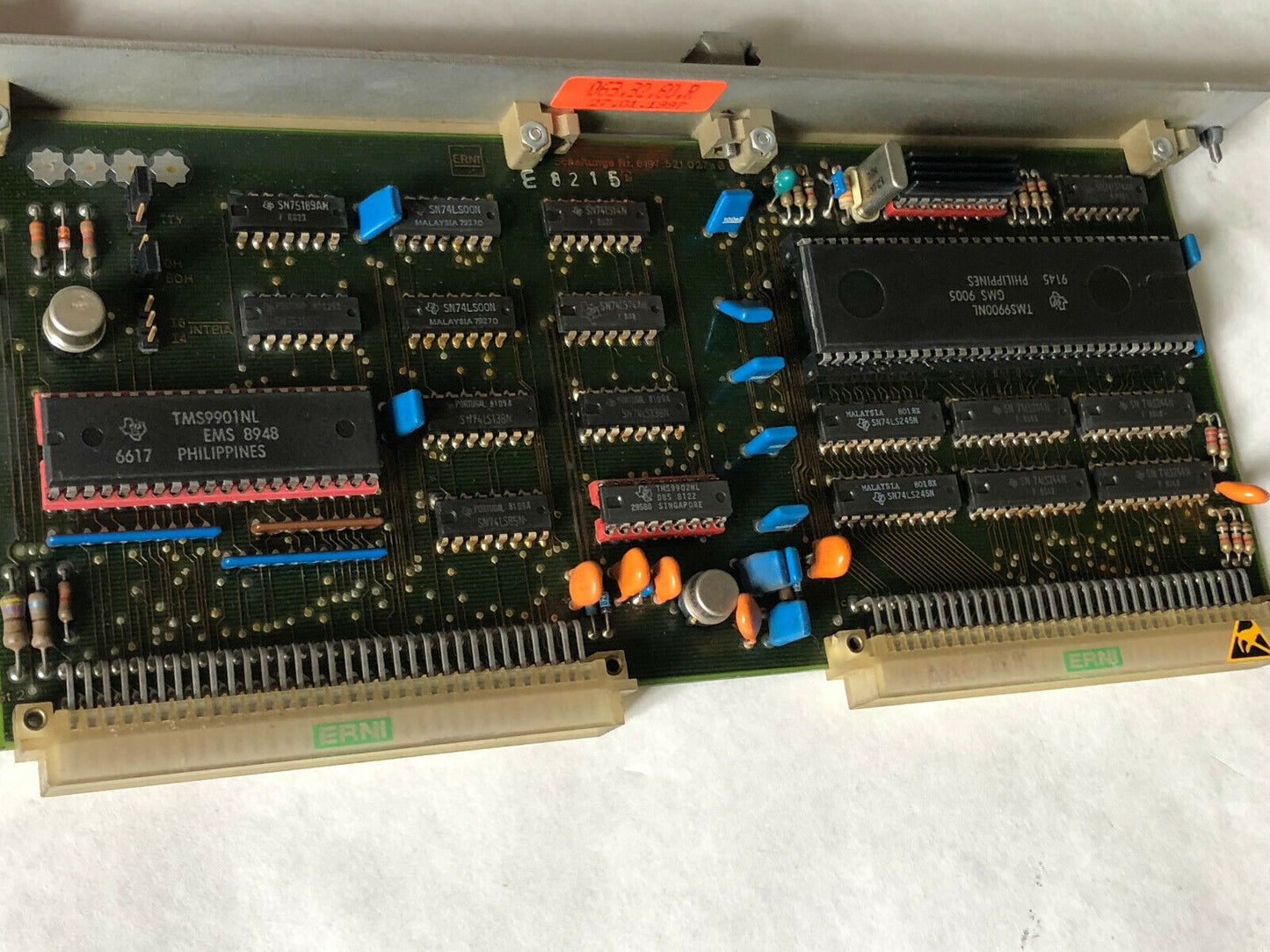 Erni Board 6120.521.201, 990E.Cpu.201, Cpu 990E Pcb,Ag,Ev,Aj