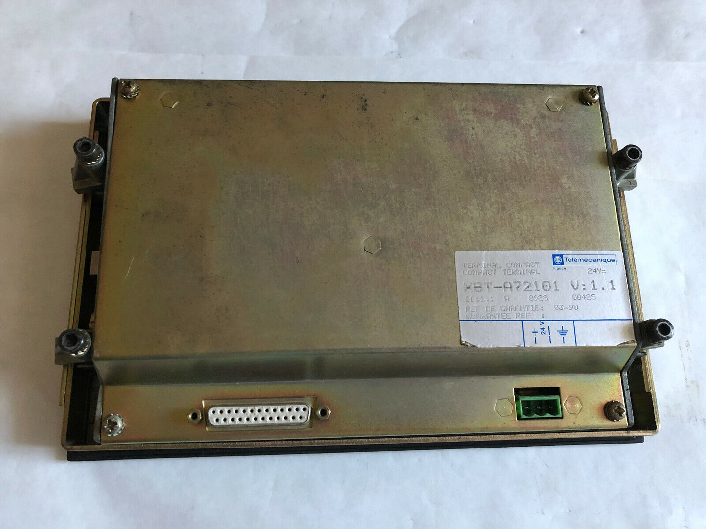 Wagner Telemecanique Xbt-A72101 Compact Terminal, Xbt-A72101 V: 1.1,8928,Fm
