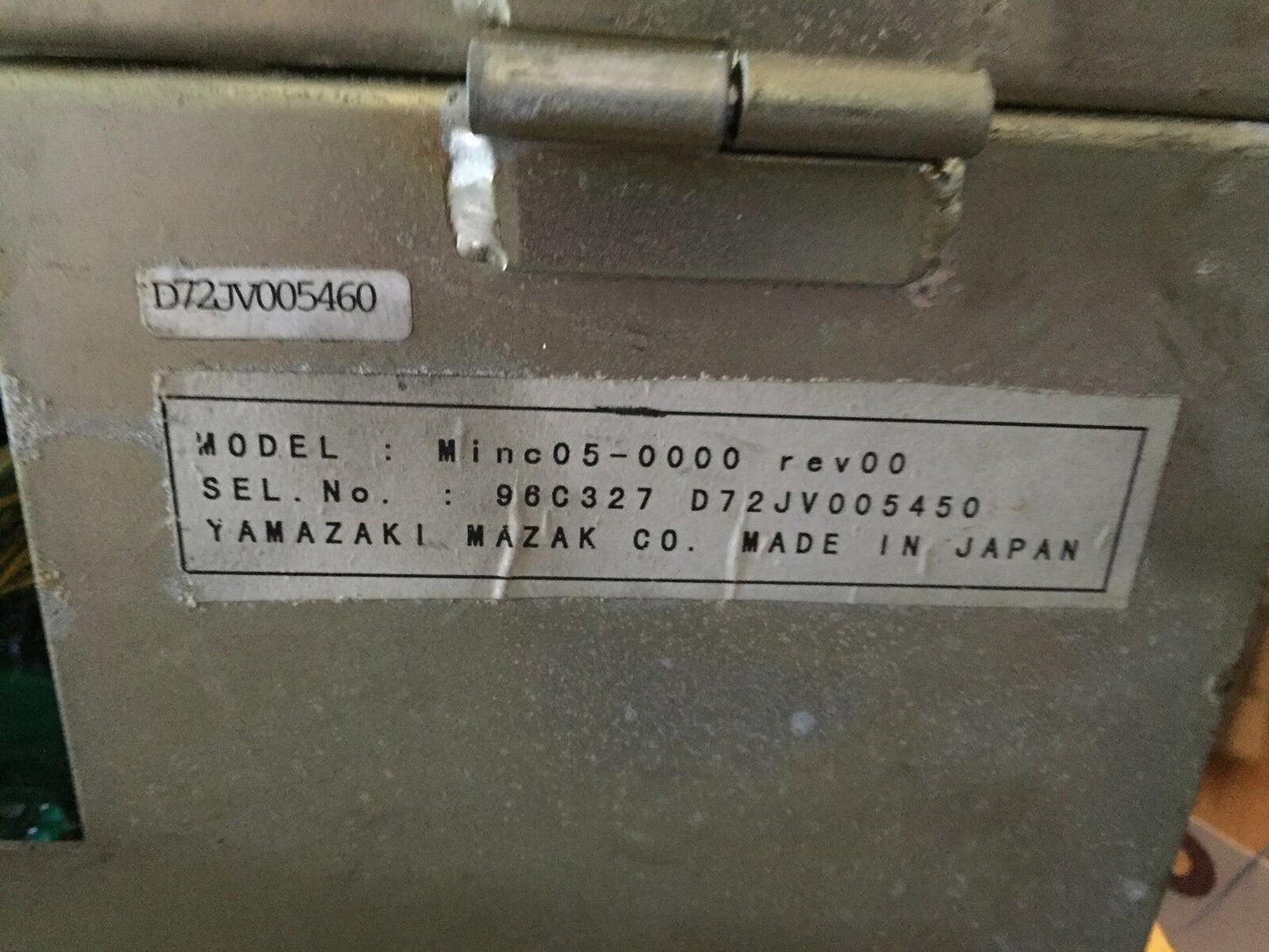 Mazak Minc05-0000,05-Main-2,05-Svbd-0,05-Sequence I/O-0,Servo Drive, Xcm14,Aq