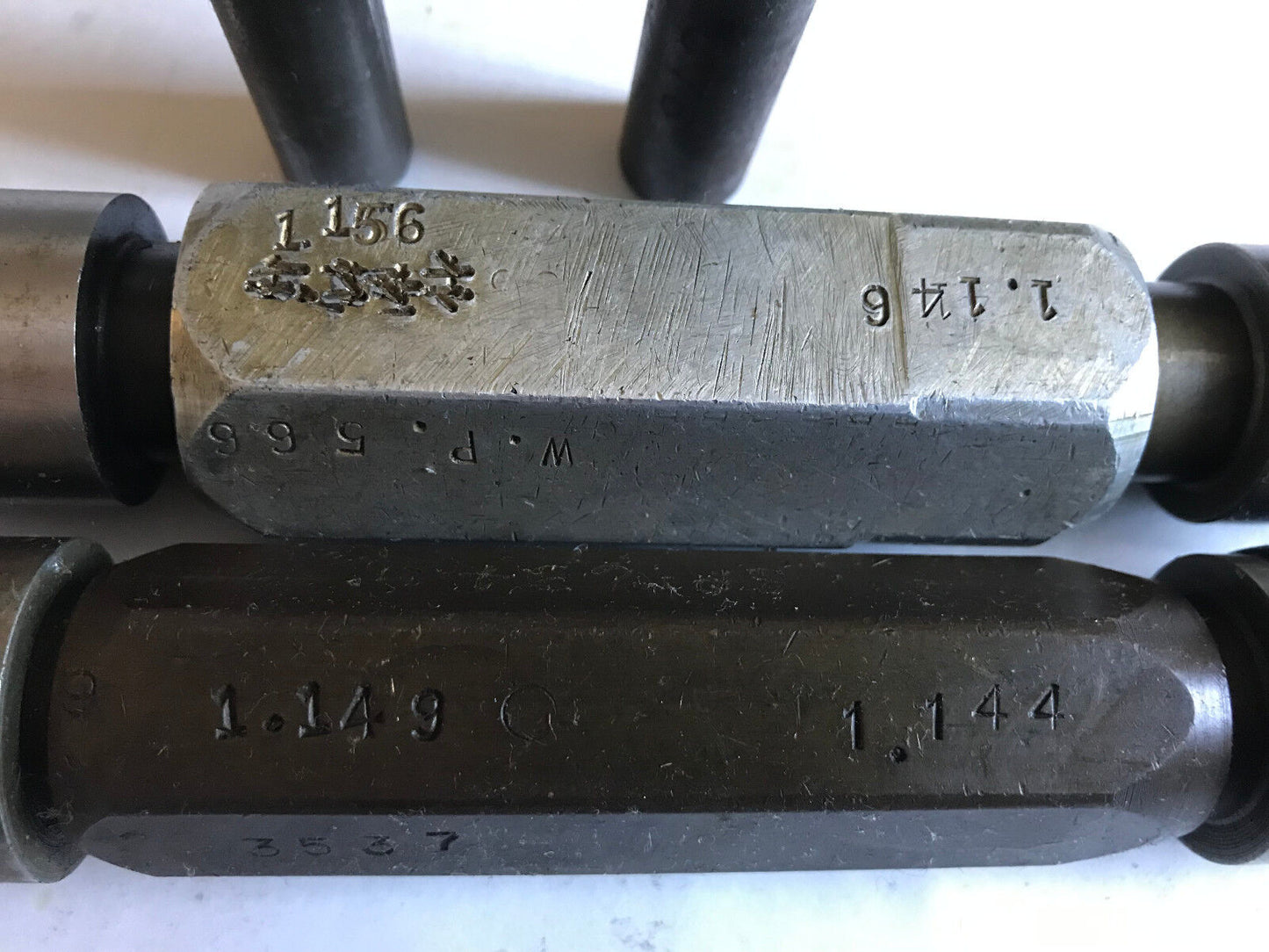 Lot The Pipe Machinery Go No Go Plug Gage 1.146,1.156,1.149,1.144,1.440,1.445,Sh